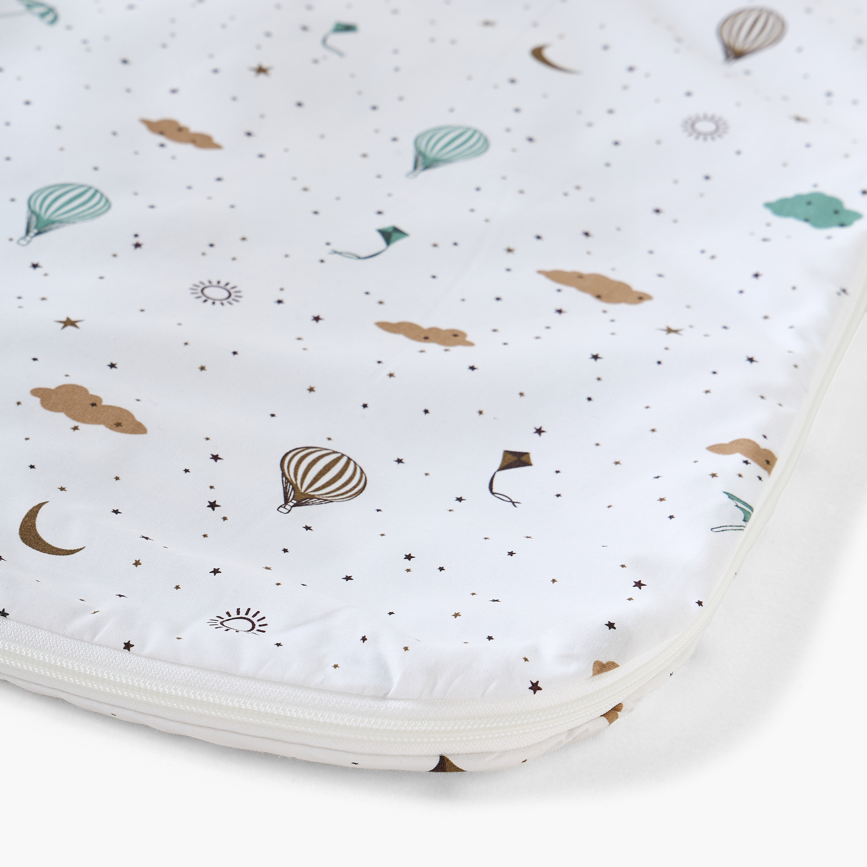 شنطة نوم قطن بطبعات منطاد من جونيورز - 48x90 سم-baby-nursery-blanketsandswaddles-swaddlesandsleepingbags-image-6