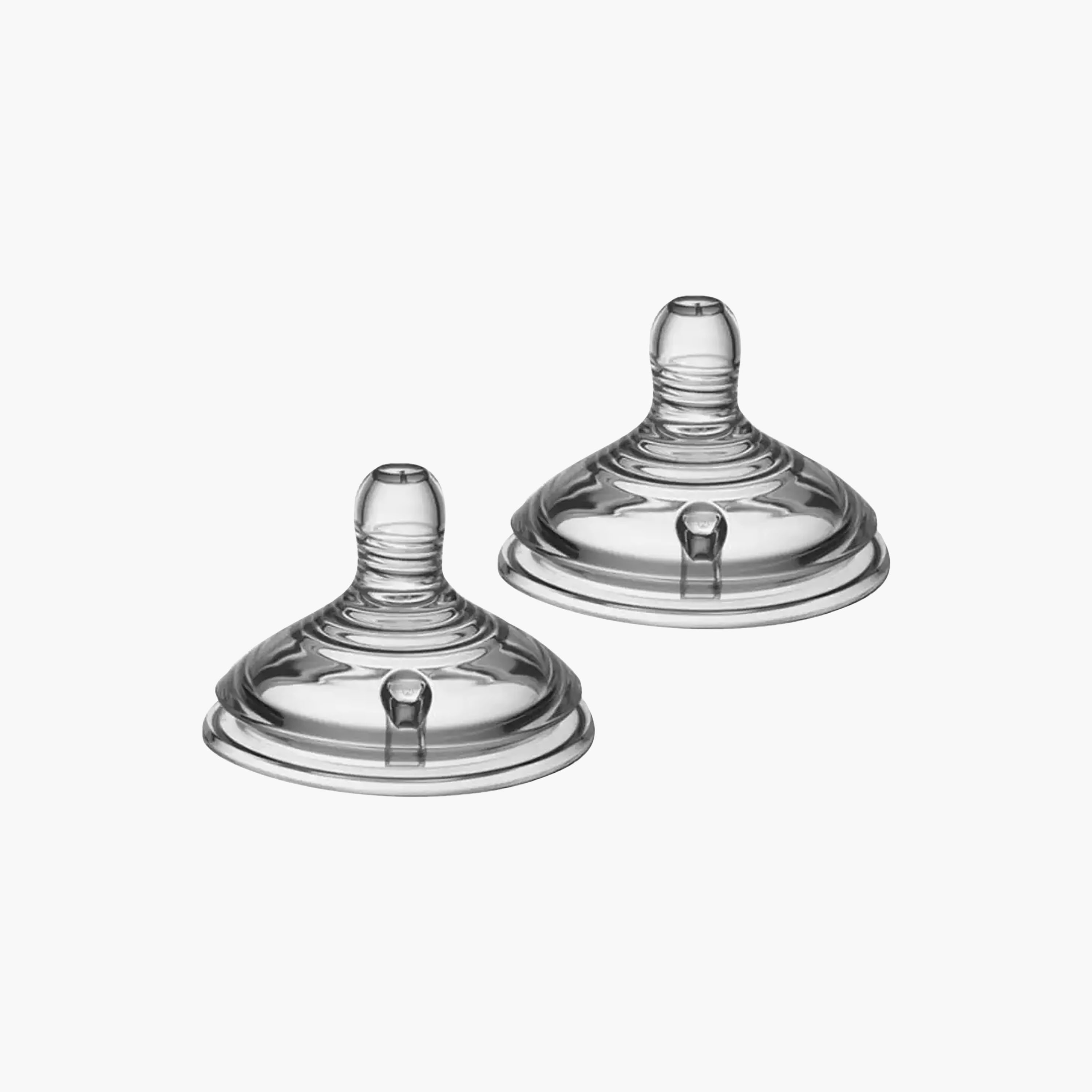 Tommee Tippee Natural Start Medium Flow Silicone Teat - Pack of 2, 3+ months-baby-feeding-feedingbottles-bottlesandteats-image-1