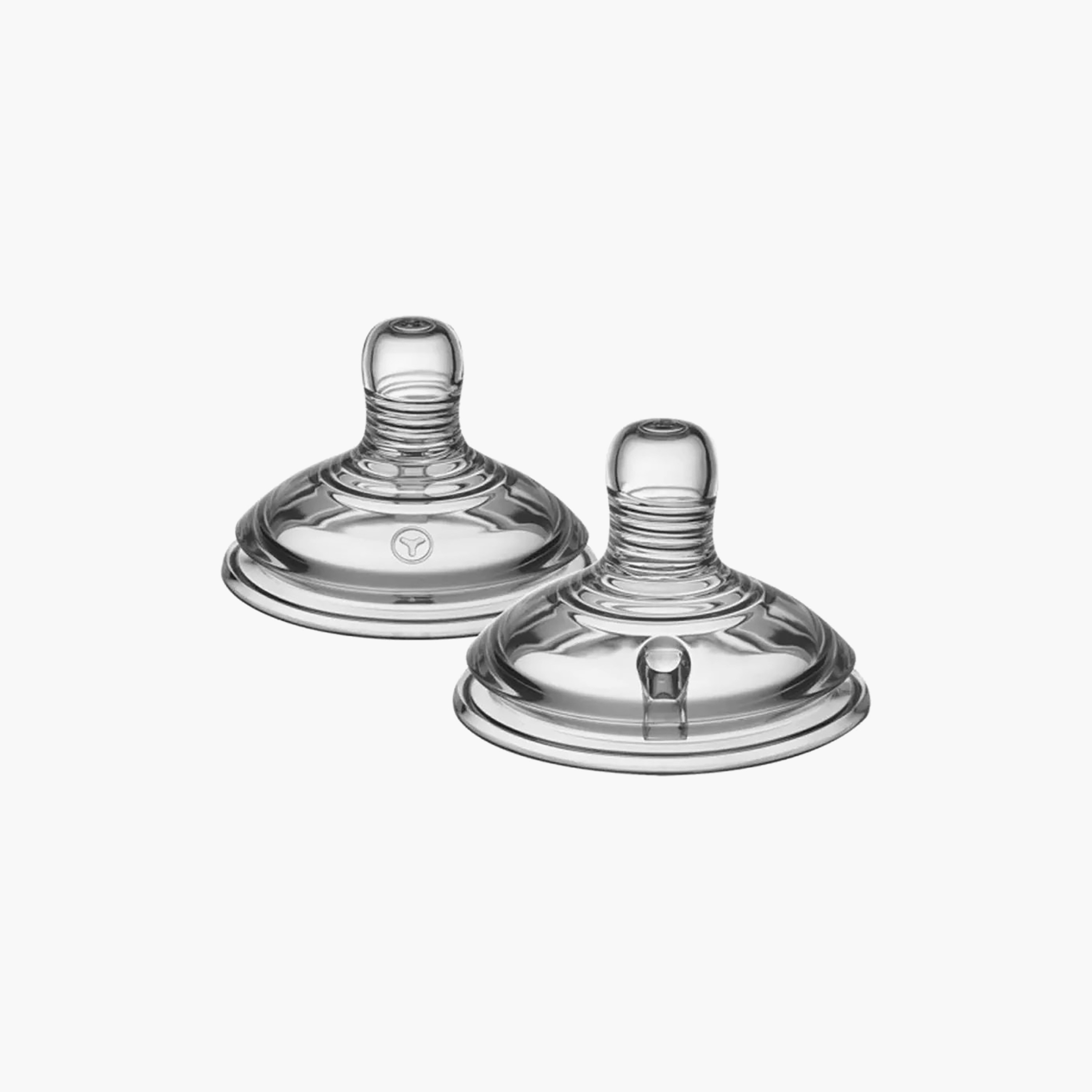 Tommee Tippee Natural Start Thick Feed Silicone Teats - Pack of 2, 6+ Months-baby-feeding-feedingbottles-bottlesandteats-image-1