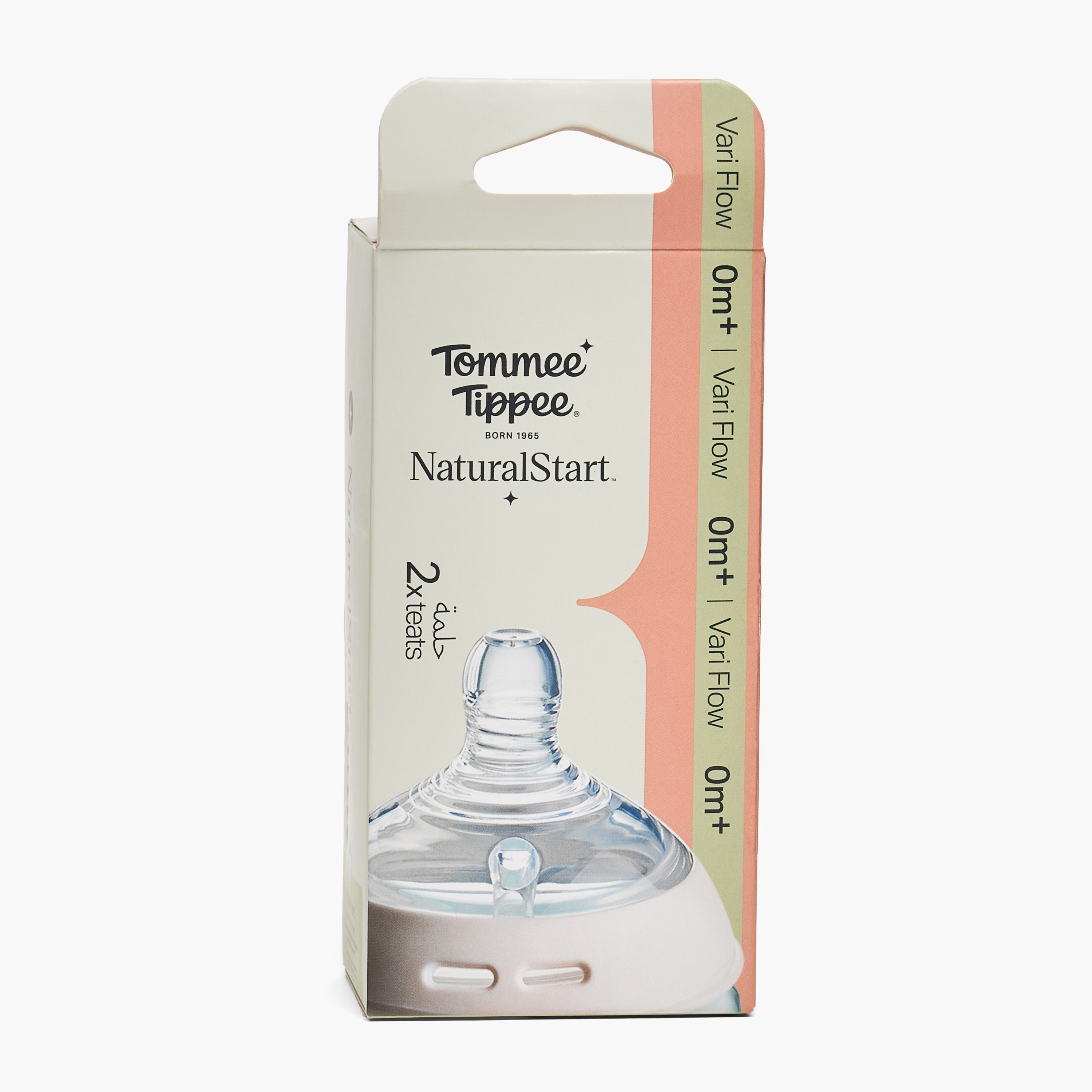 Tommee Tippee Natural Start Vary Flow Silicone Teat - Pack of 2, 0+ months-baby-feeding-feedingbottles-bottlesandteats-image-6