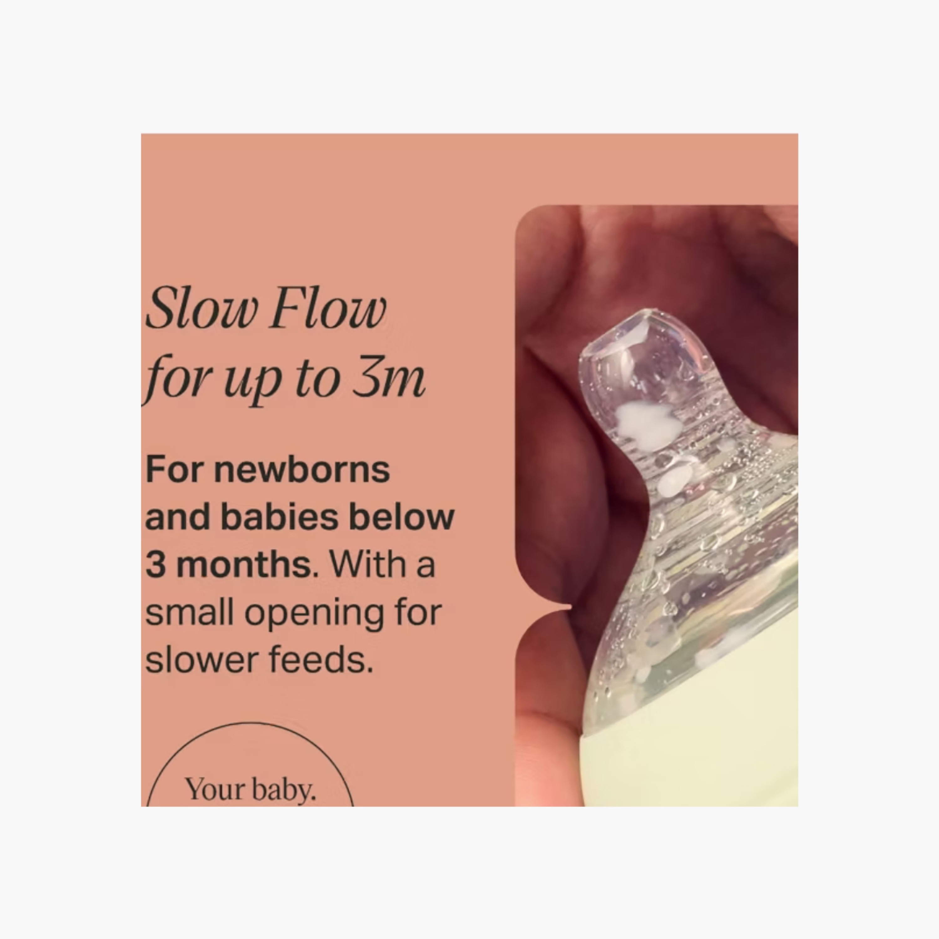 حلمة سيليكون بتدفق بطيء ناتشورال ستارت من تومي تيبي - عبوة من قطعتين - 0+ شهر-baby-feeding-feedingbottles-bottlesandteats-image-5