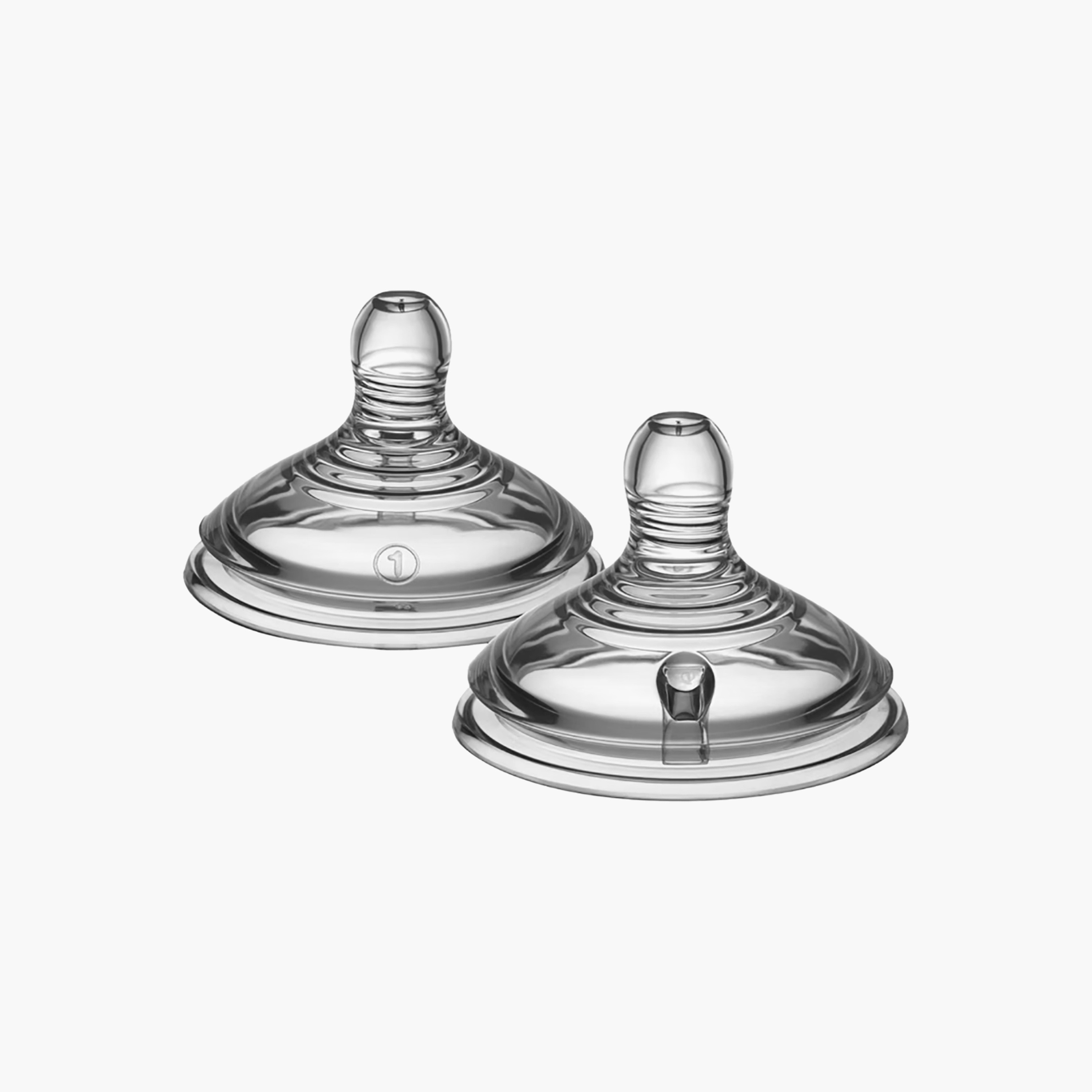 حلمة سيليكون بتدفق بطيء ناتشورال ستارت من تومي تيبي - عبوة من قطعتين - 0+ شهر-baby-feeding-feedingbottles-bottlesandteats-image-4