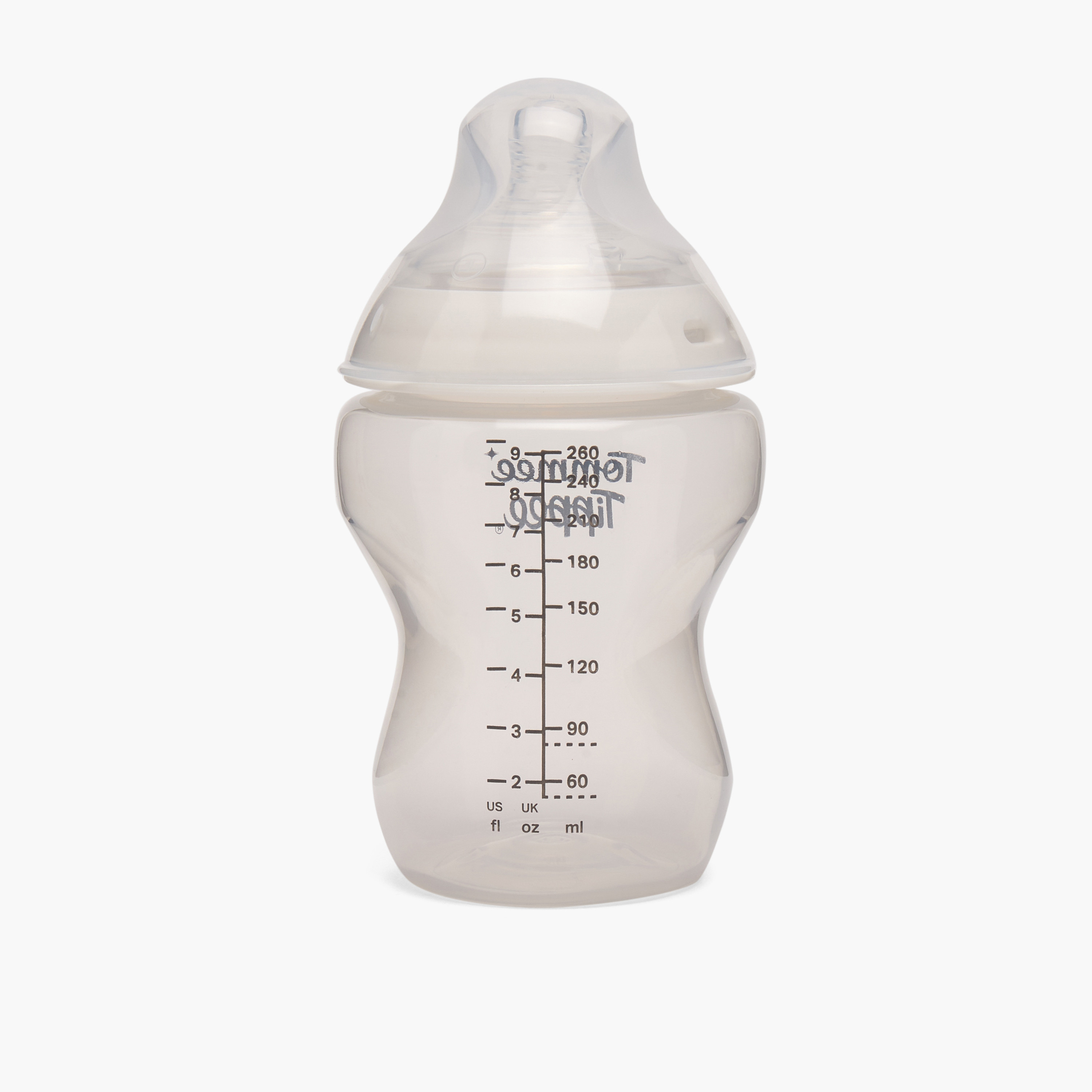 Tommee Tippee Natural Start Slow Flow Feeding Bottle Set, Pack of 2, 260 ml-baby-feeding-feedingbottles-bottlesandteats-image-2