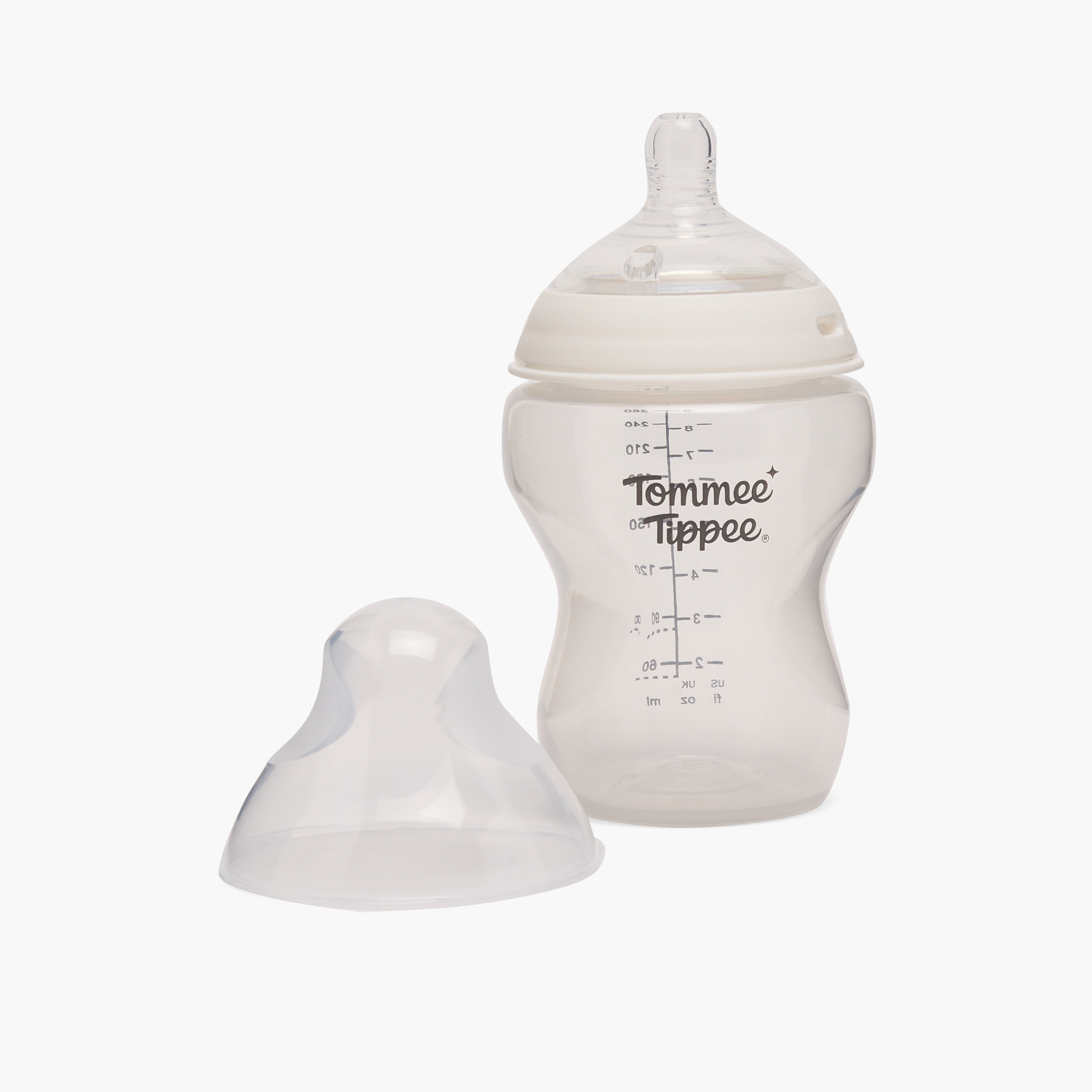 Tommee Tippee Natural Start Slow Flow Feeding Bottle Set, Pack of 2, 260 ml-baby-feeding-feedingbottles-bottlesandteats-image-3