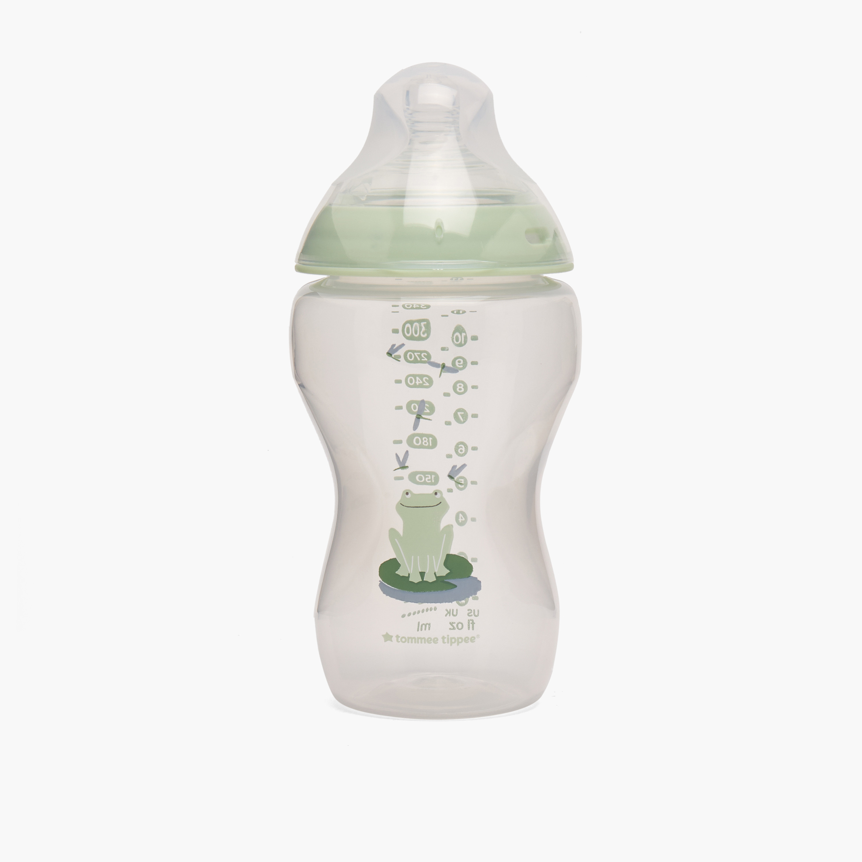 طقم قوارير رضاعة بتدفق متوسط ناتشورال ستارت قطعتين من تومي تيبي - 340 مل-baby-feeding-feedingbottles-bottlesandteats-image-2