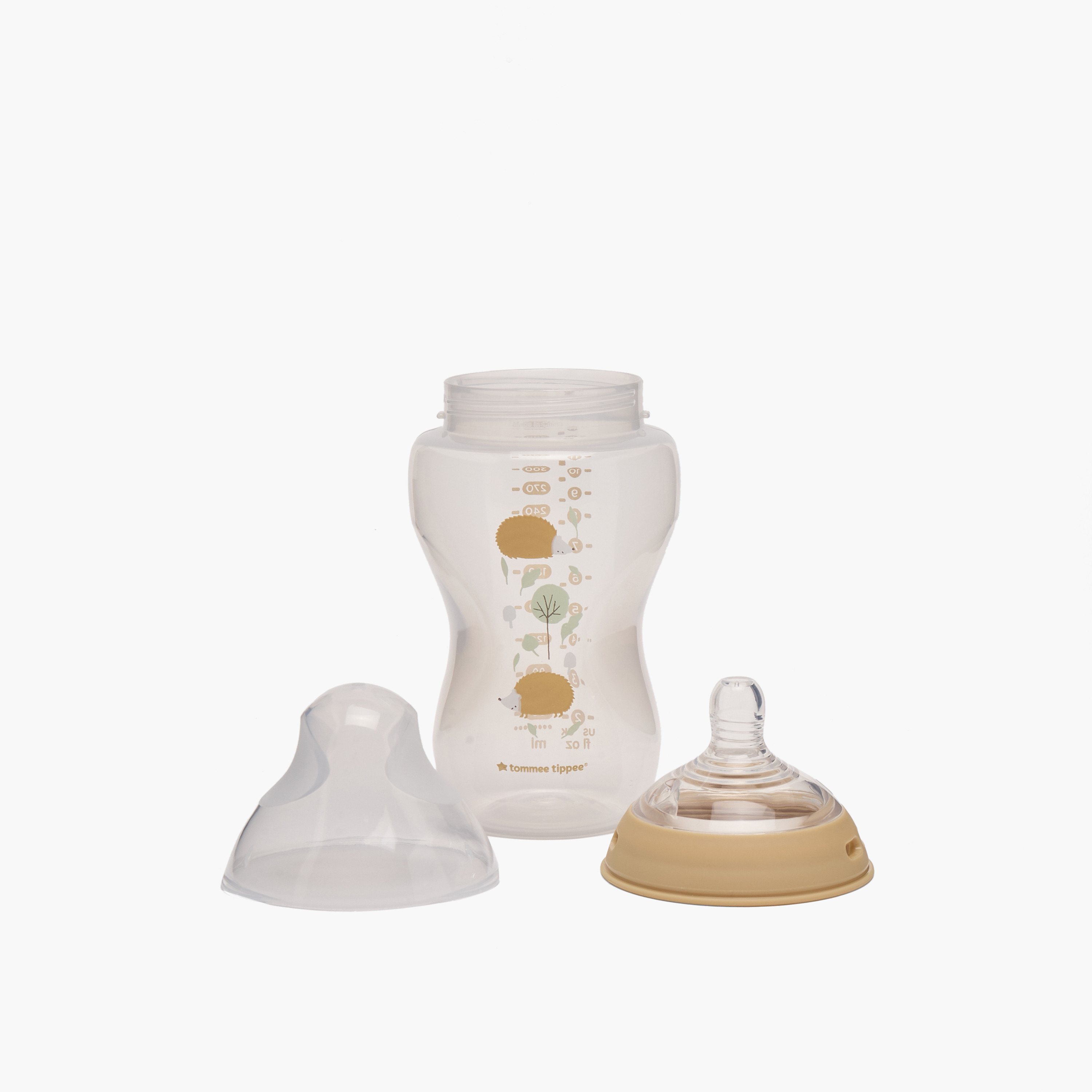طقم قوارير رضاعة بتدفق متوسط ناتشورال ستارت قطعتين من تومي تيبي - 340 مل-baby-feeding-feedingbottles-bottlesandteats-image-9