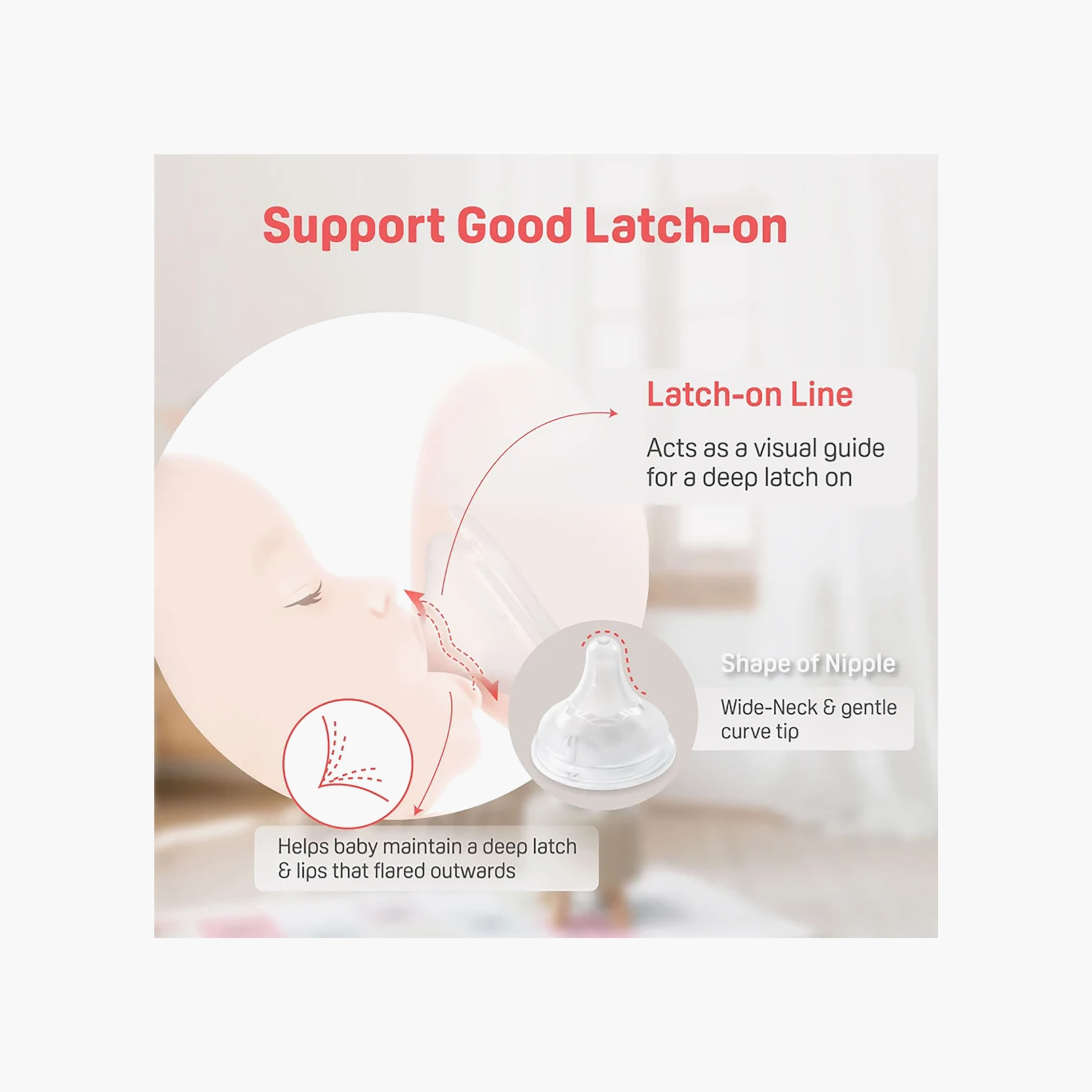 Pigeon Soft Latch Feeding Bottle - 330 ml, 6+ months-baby-feeding-feedingbottles-bottlesandteats-image-10