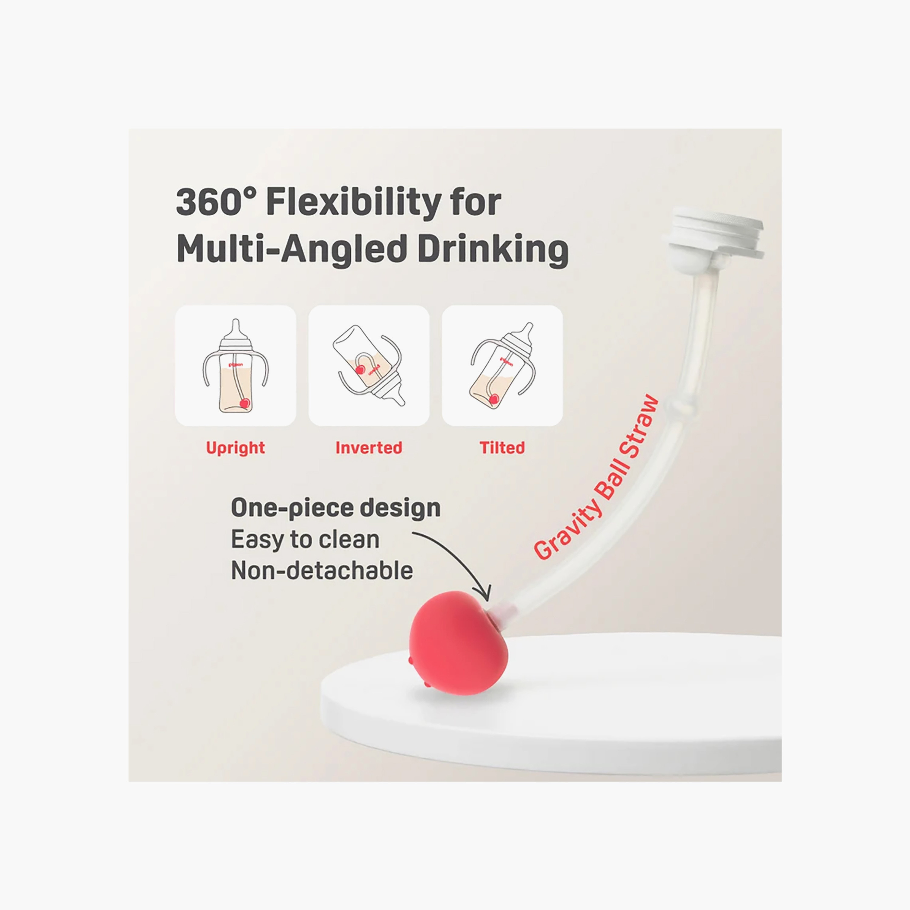 Pigeon Soft Latch Feeding Bottle - 330 ml, 6+ months-baby-feeding-feedingbottles-bottlesandteats-image-2