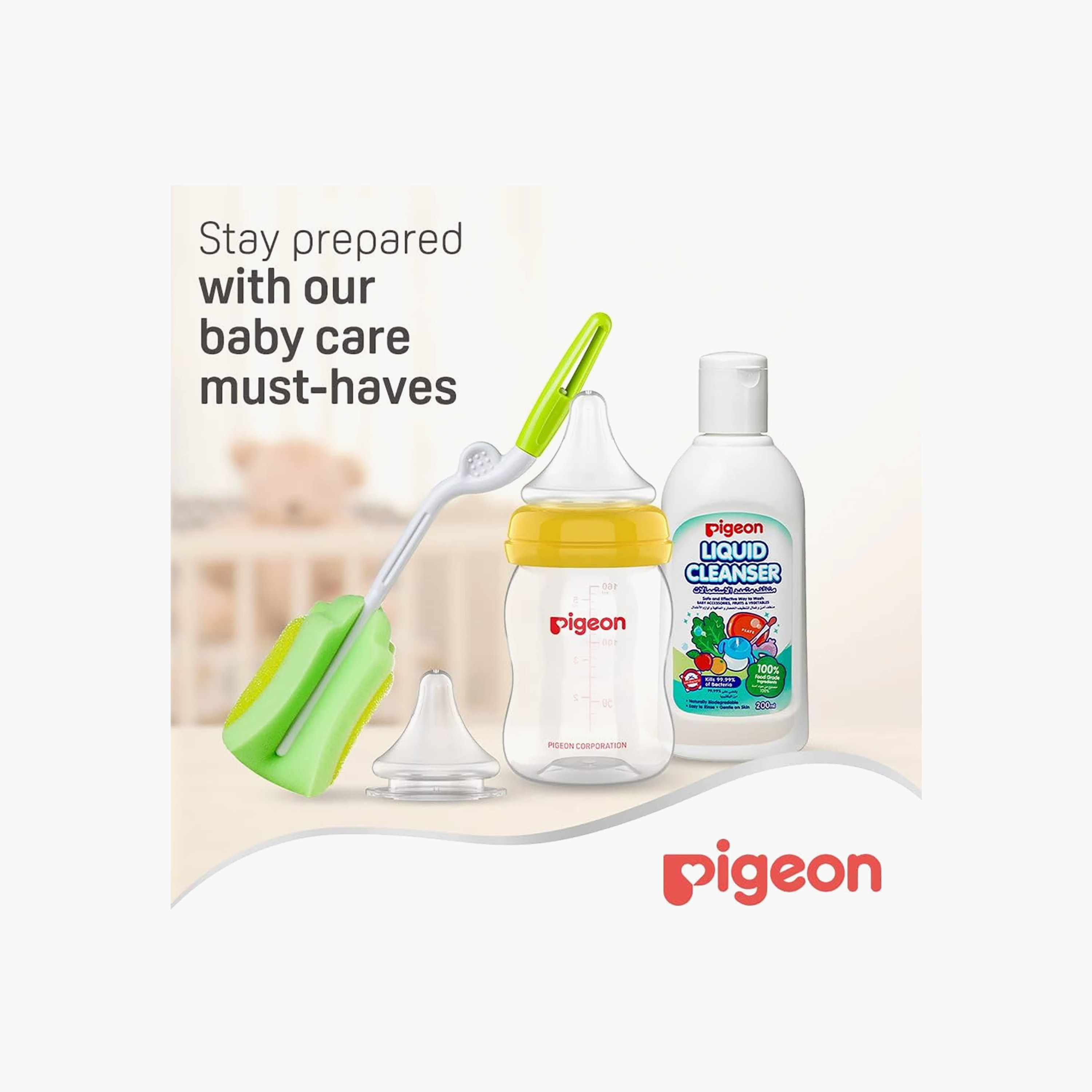Pigeon Soft Touch Wide Neck Silicone Teat - Pack of 2, 6+ months-baby-feeding-feedingbottles-bottlesandteats-image-10