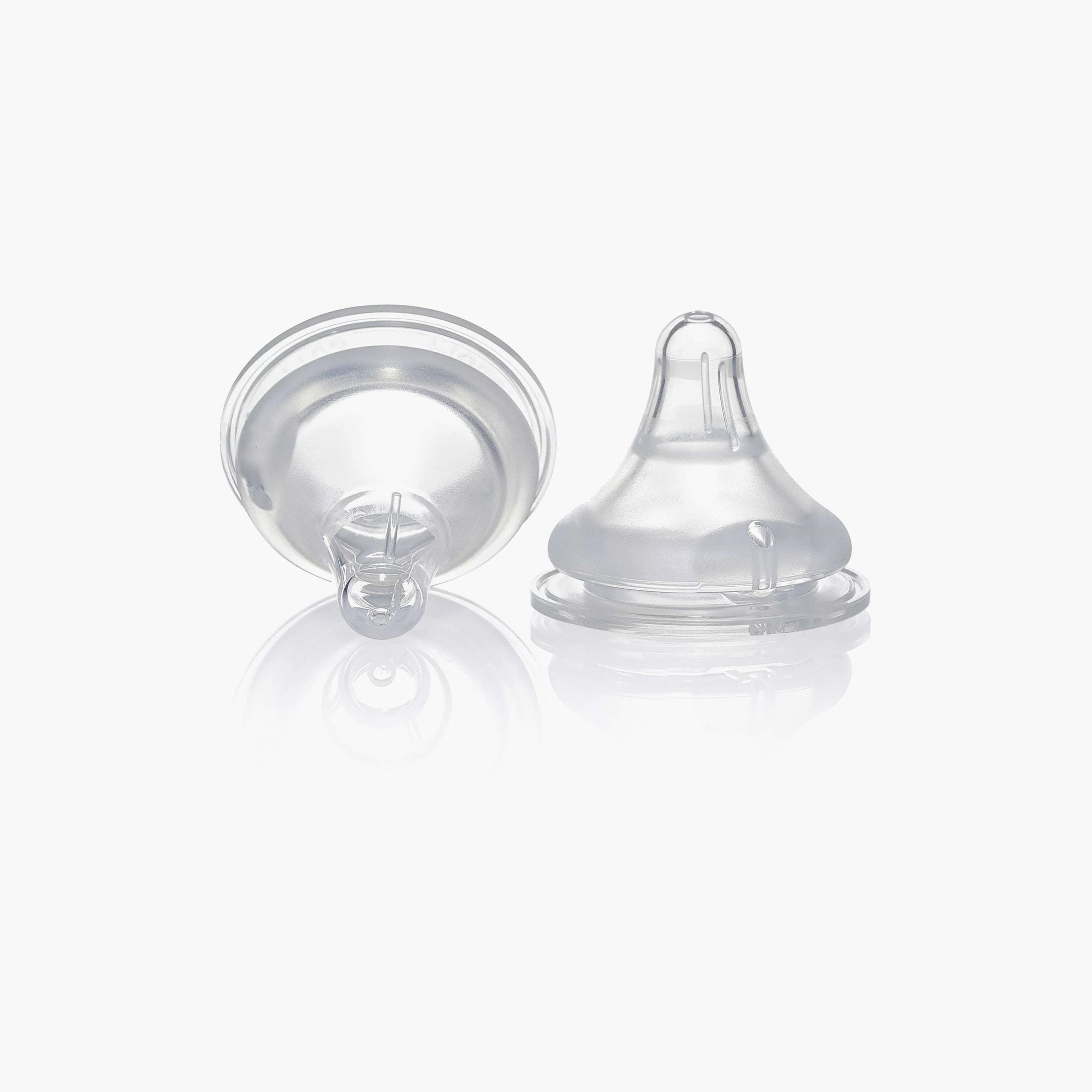 حلمة سيليكون بعنق واسع سوفت تاتش من بيجون - طقم من قطعتين، + 9 أشهر-baby-feeding-feedingbottles-bottlesandteats-image-2