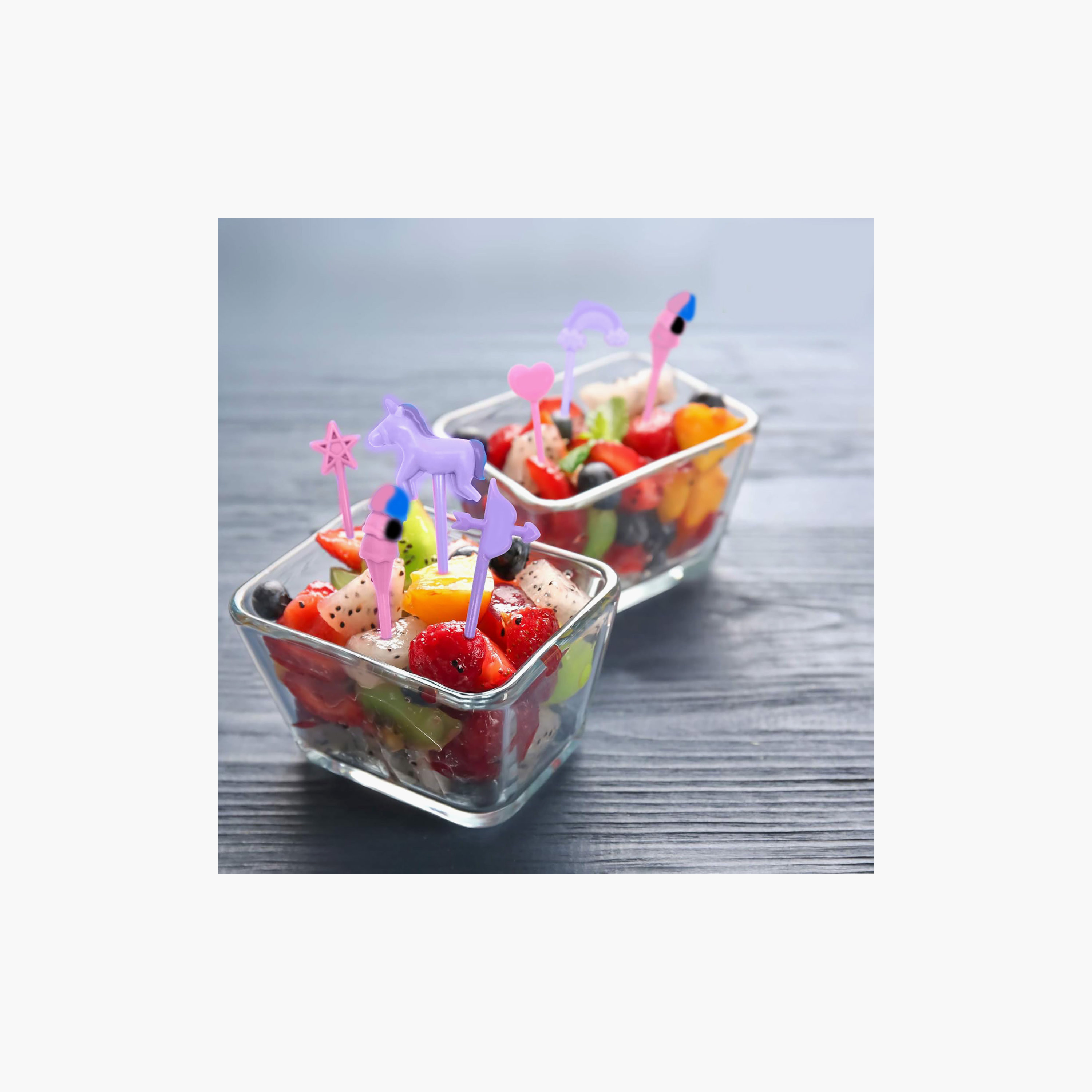 Snack Attack 6-Piece Reusable Magical Fairy Tale Fruit Pickers for Bento Boxes-baby-feeding-mealtimeessentials-image-5