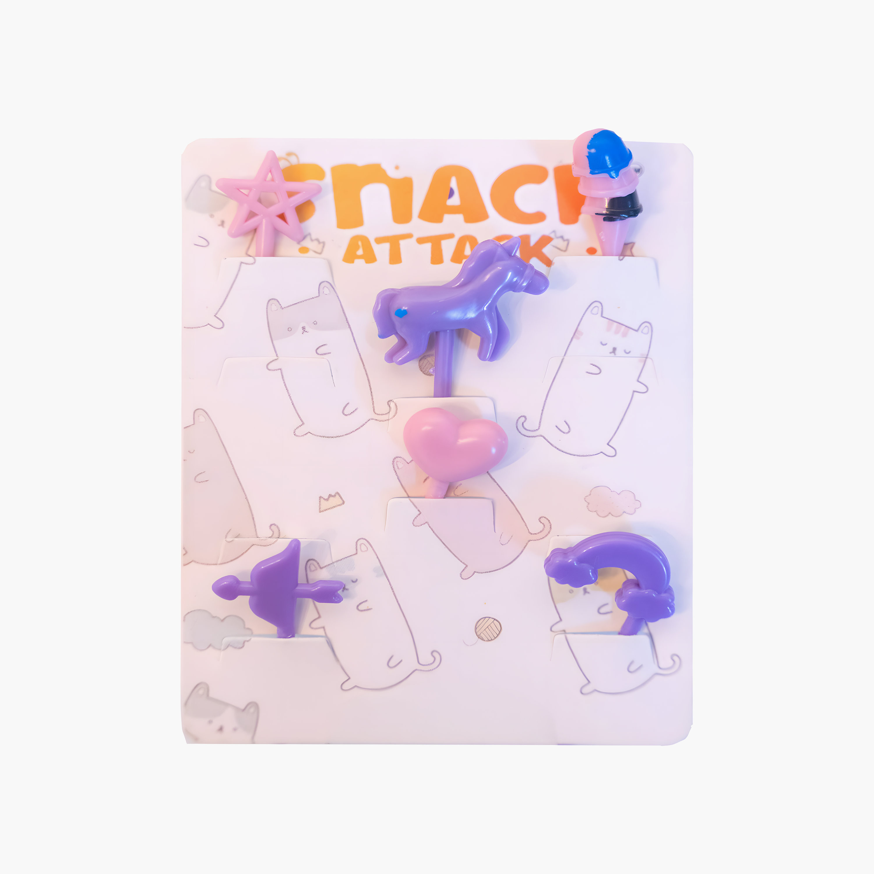Snack Attack 6-Piece Reusable Magical Fairy Tale Fruit Pickers for Bento Boxes-baby-feeding-mealtimeessentials-image-8