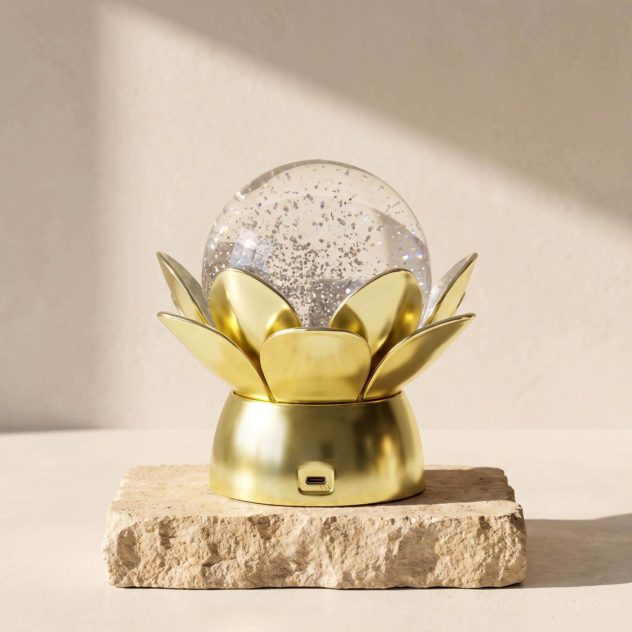 Luma Luxe Glitter Lamp-household-lighting-tableanddesklamps-image-1