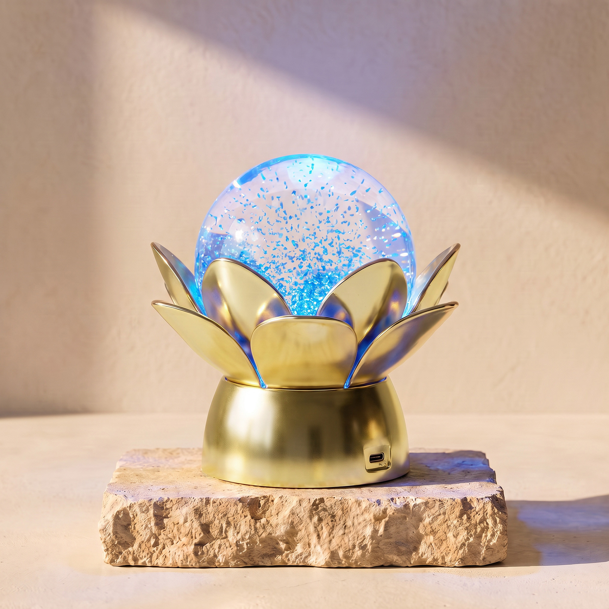 Luma Luxe Glitter Lamp-household-lighting-tableanddesklamps-image-2