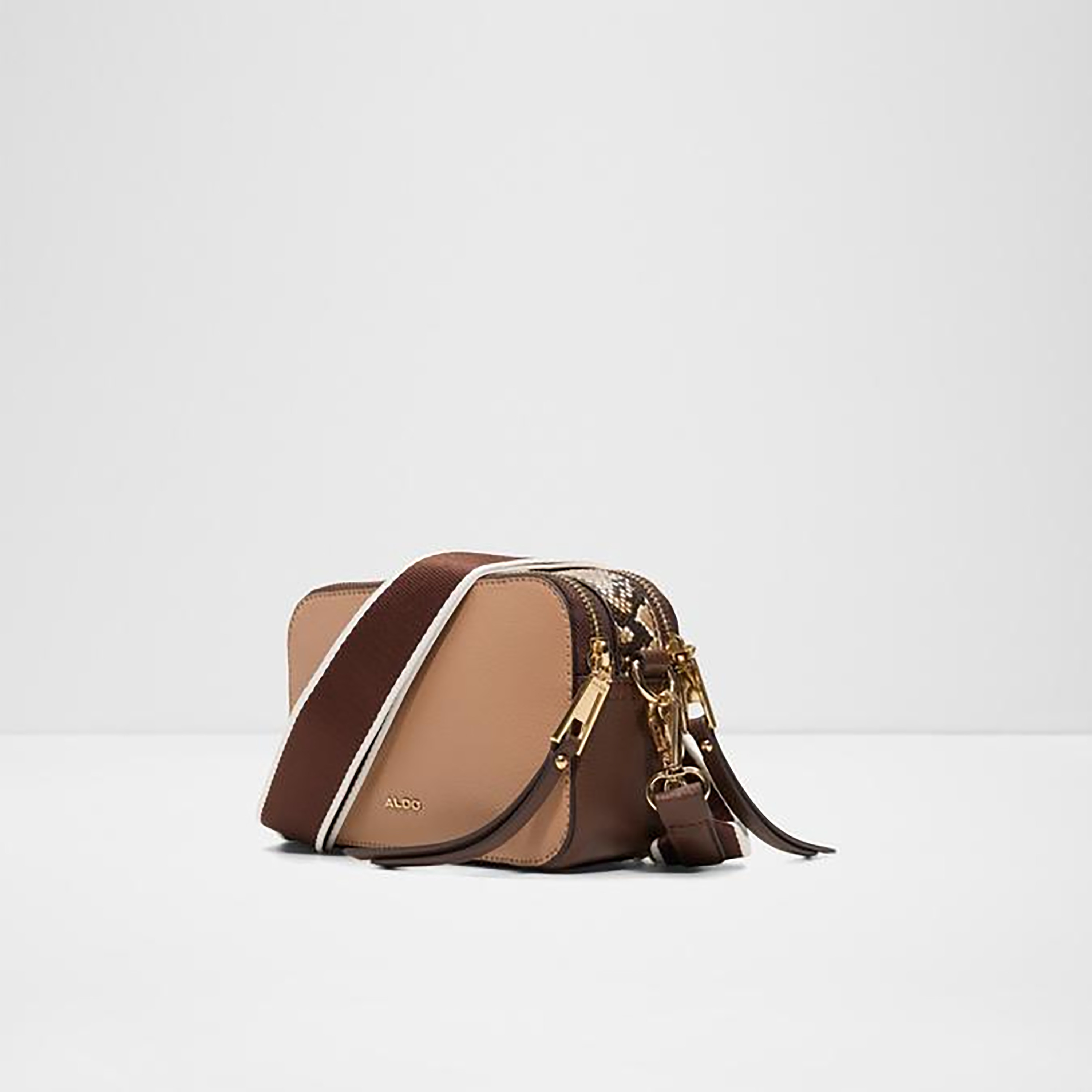 Aldo Ivie Snake Print Sling Bag with Zipper Closure and Adjustable Strap-women-bagsandwallets-handbags-image-2