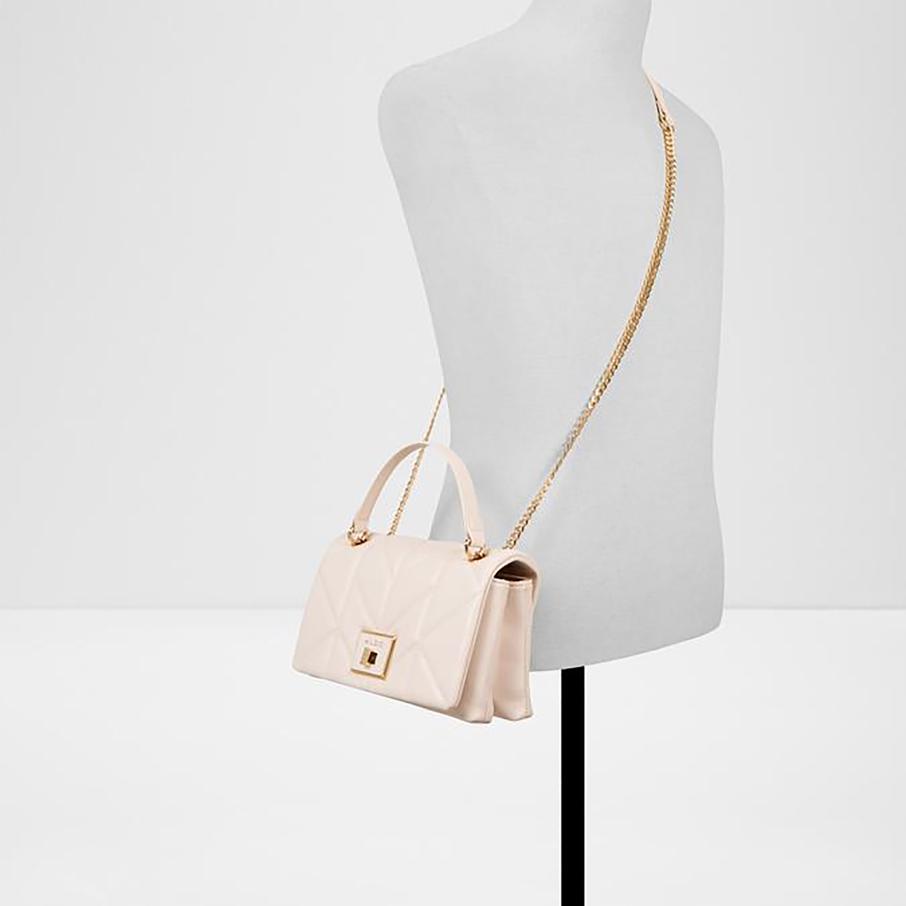 Aldo Grishnak Quilted Top Handle Crossbody Bag with Twist Lock Closure & Strap-women-bagsandwallets-handbags-image-4