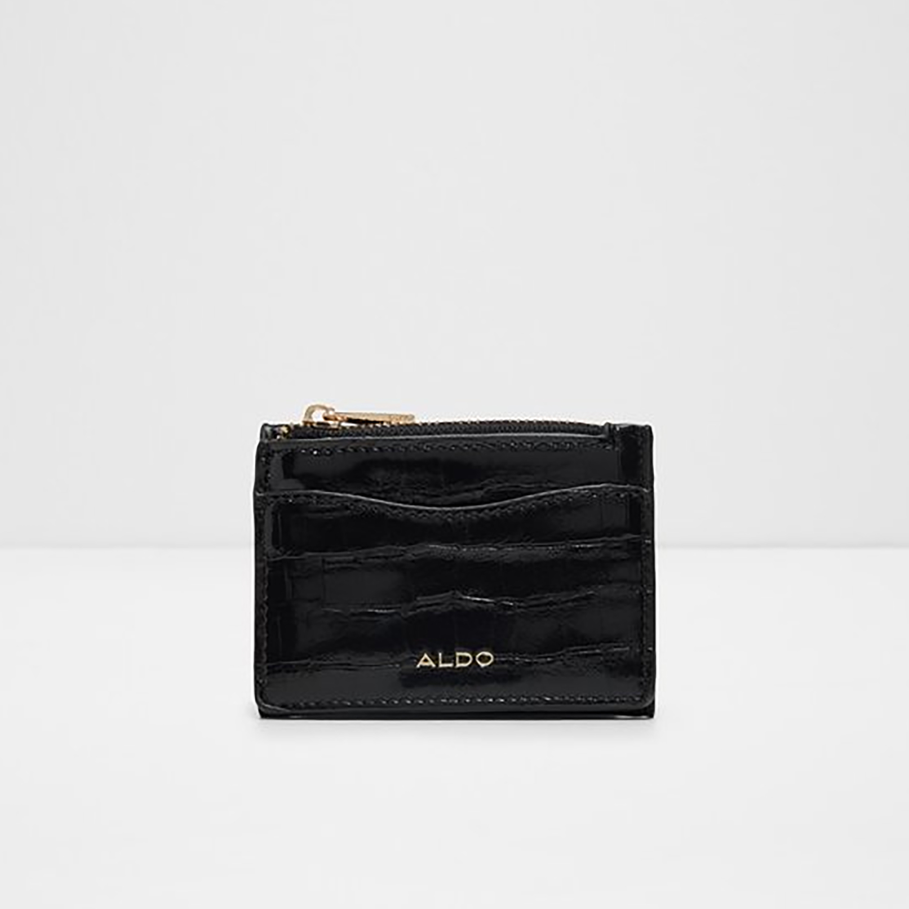 محفظة ألدو رييلا بنقشة جلد التمساح مع إغلاق قابل للطي | 8 × 10 × 3 سم-women-bagsandwallets-wallets-image-6