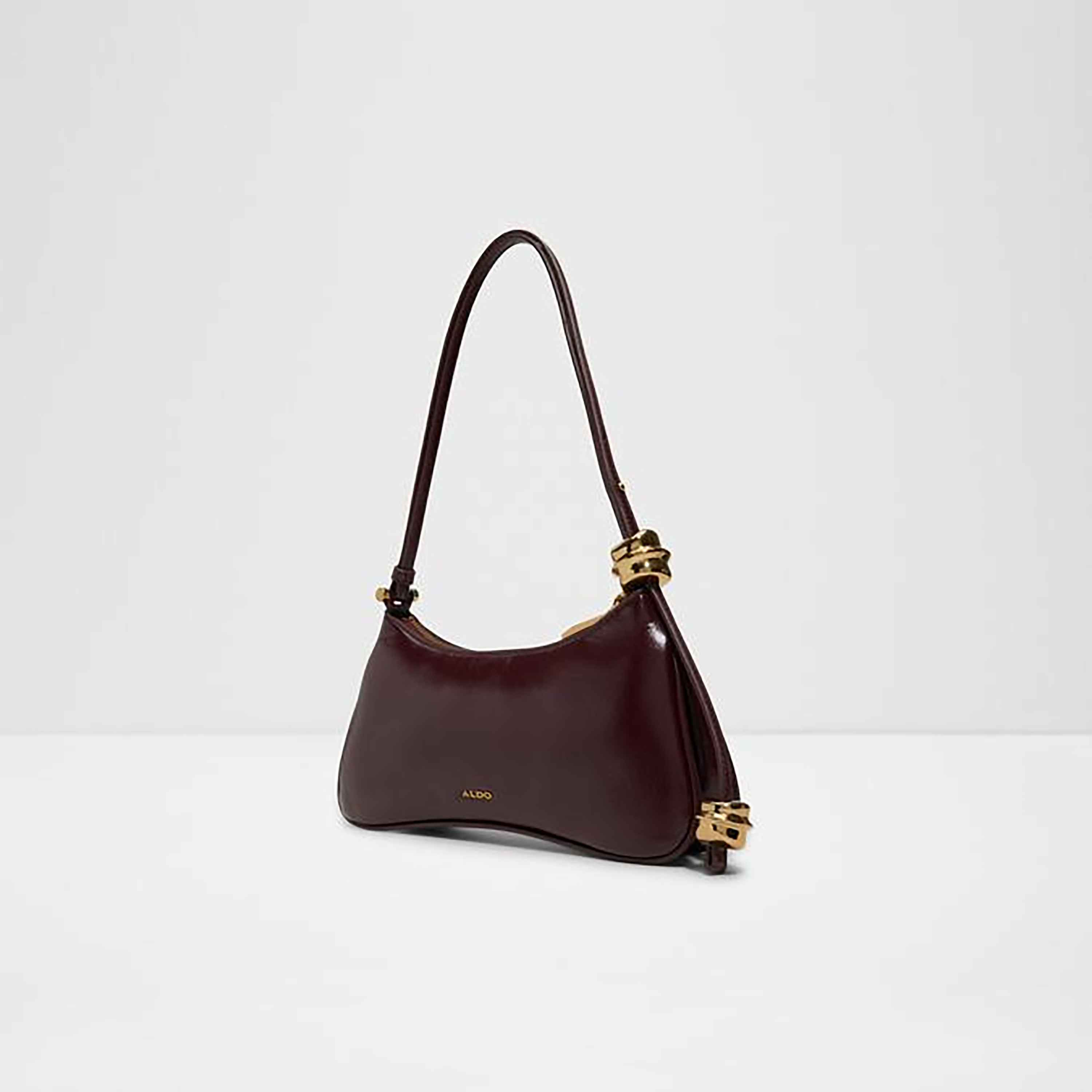 Aldo Amellie Plain Single Handle Shoulder Bag with Zipper Closure-women-bagsandwallets-handbags-image-2