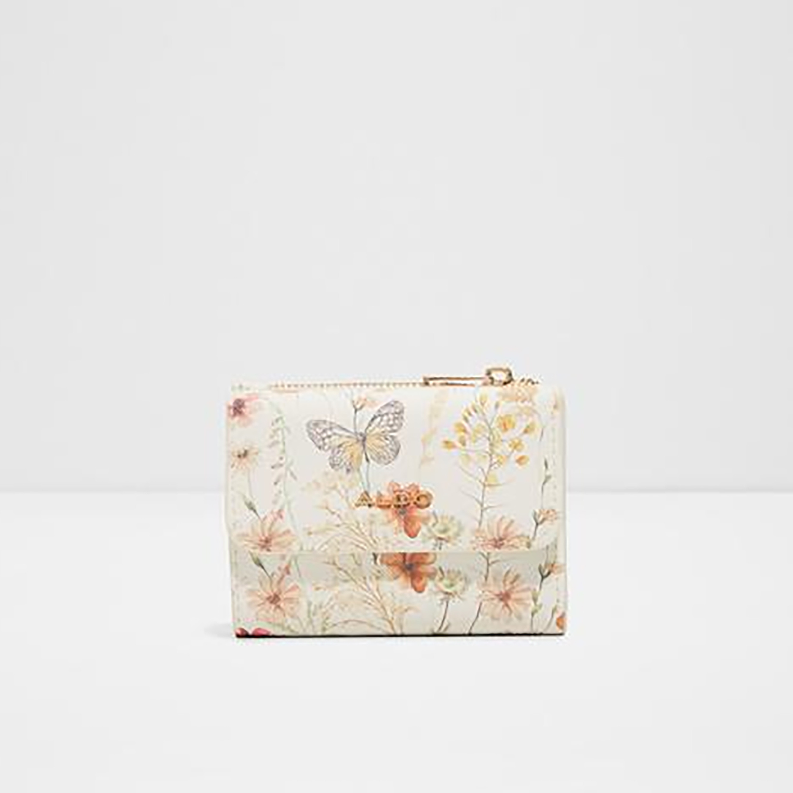 محفظة ألدو رييلا بنقشة زهور وإغلاق بسحاب-women-bagsandwallets-wallets-image-1