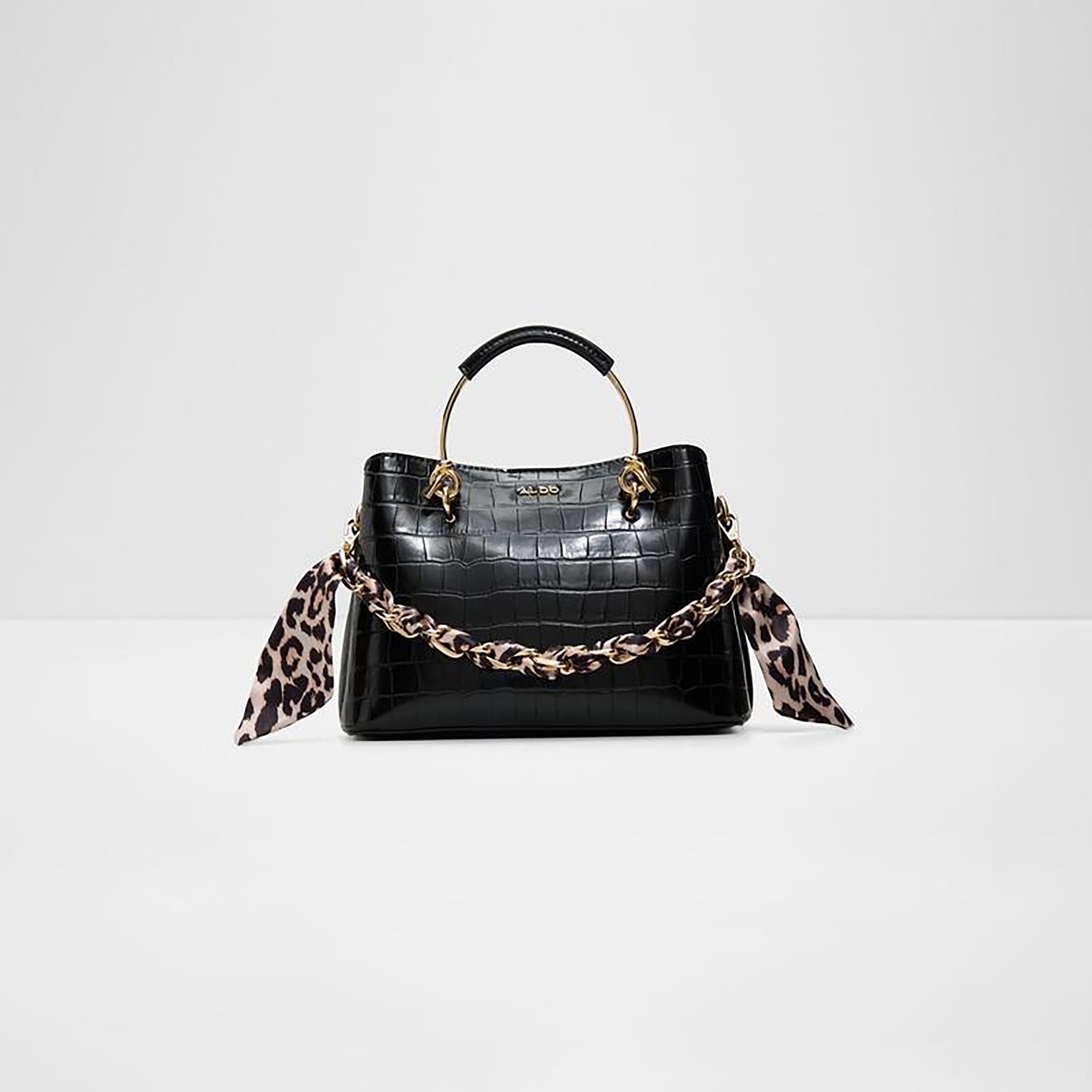 حقيبة ألدو كالانثي ذات مقبضين من جلد التمساح مع إغلاق مغناطيسي وحزام-women-bagsandwallets-handbags-image-1