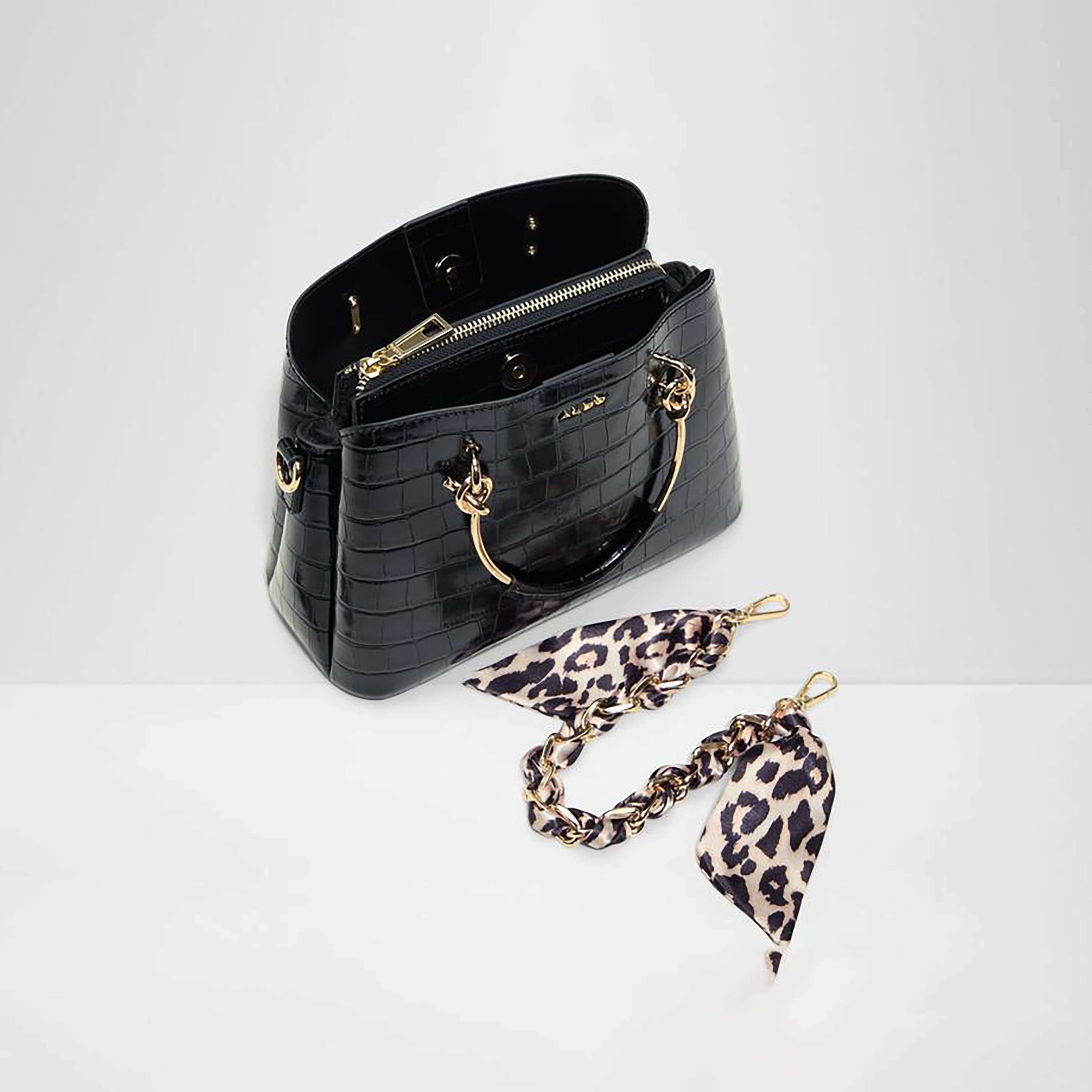 حقيبة ألدو كالانثي ذات مقبضين من جلد التمساح مع إغلاق مغناطيسي وحزام-women-bagsandwallets-handbags-image-3