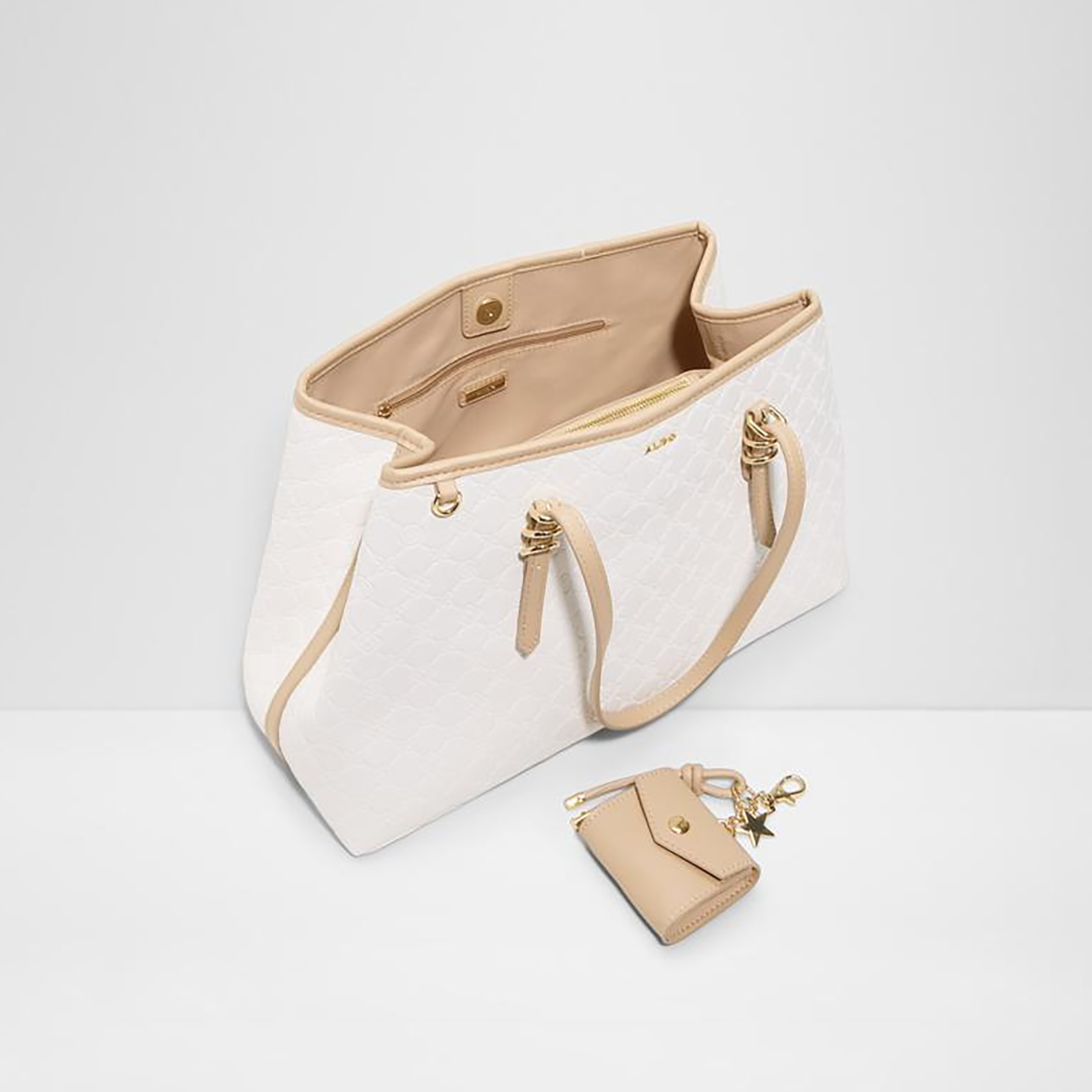 حقيبة كتف وحقيبة صغيرة من ألدو إيسيدرا ذات مقبضين مزخرفين وإغلاق مغناطيسي-women-bagsandwallets-handbags-image-3