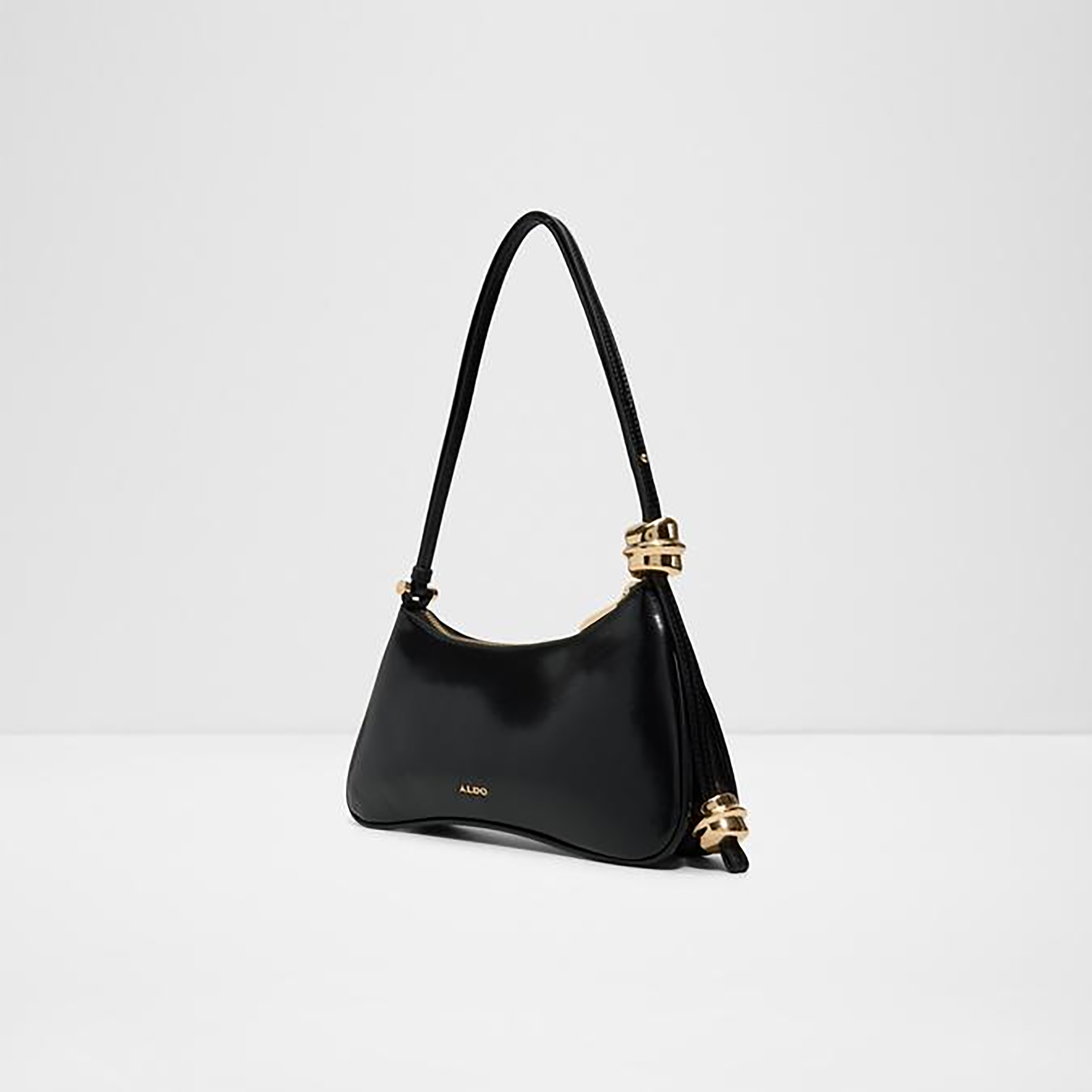 Aldo Amellie Plain Single Handle Shoulder Bag with Zipper Closure-women-bagsandwallets-handbags-image-6