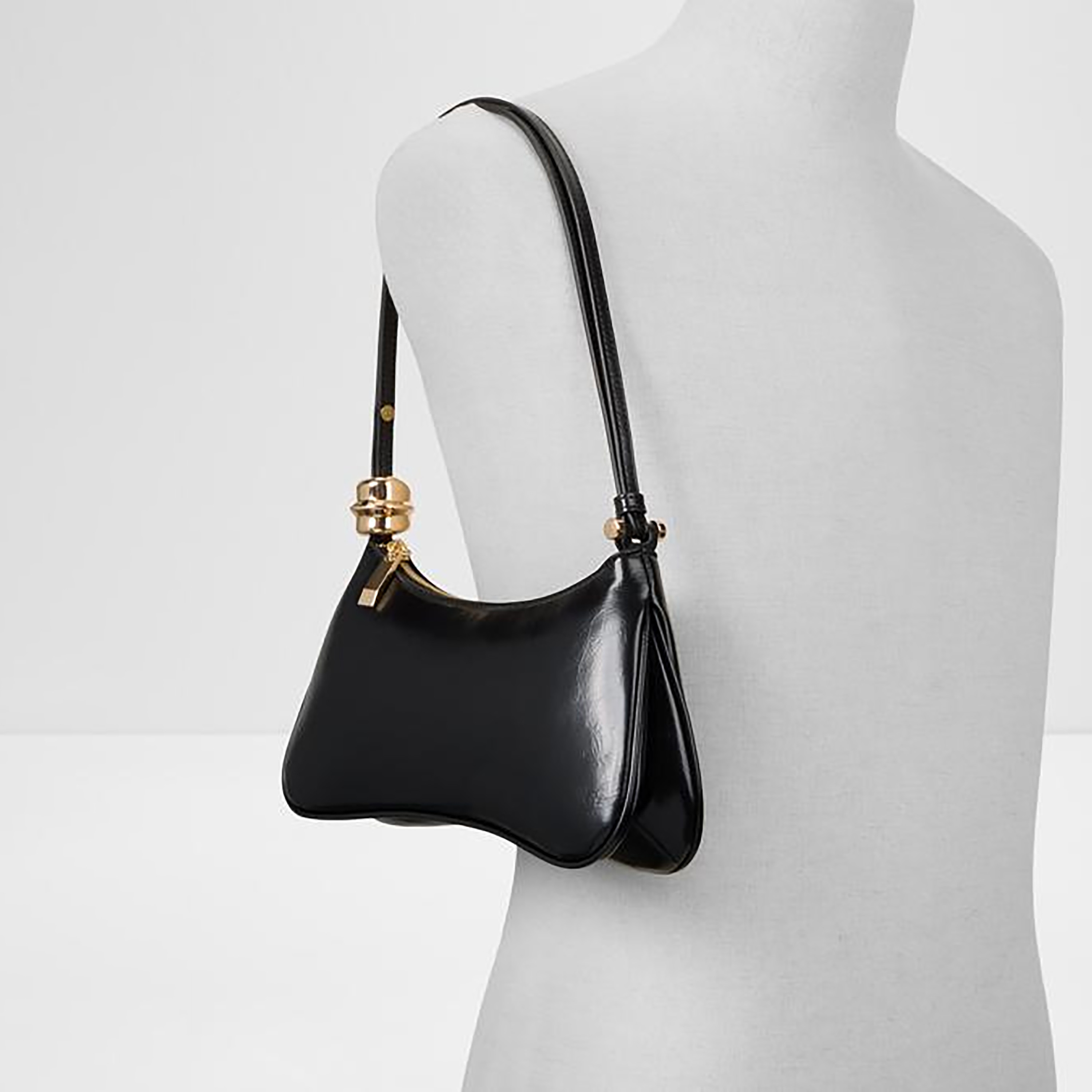 Aldo Amellie Plain Single Handle Shoulder Bag with Zipper Closure-women-bagsandwallets-handbags-image-8