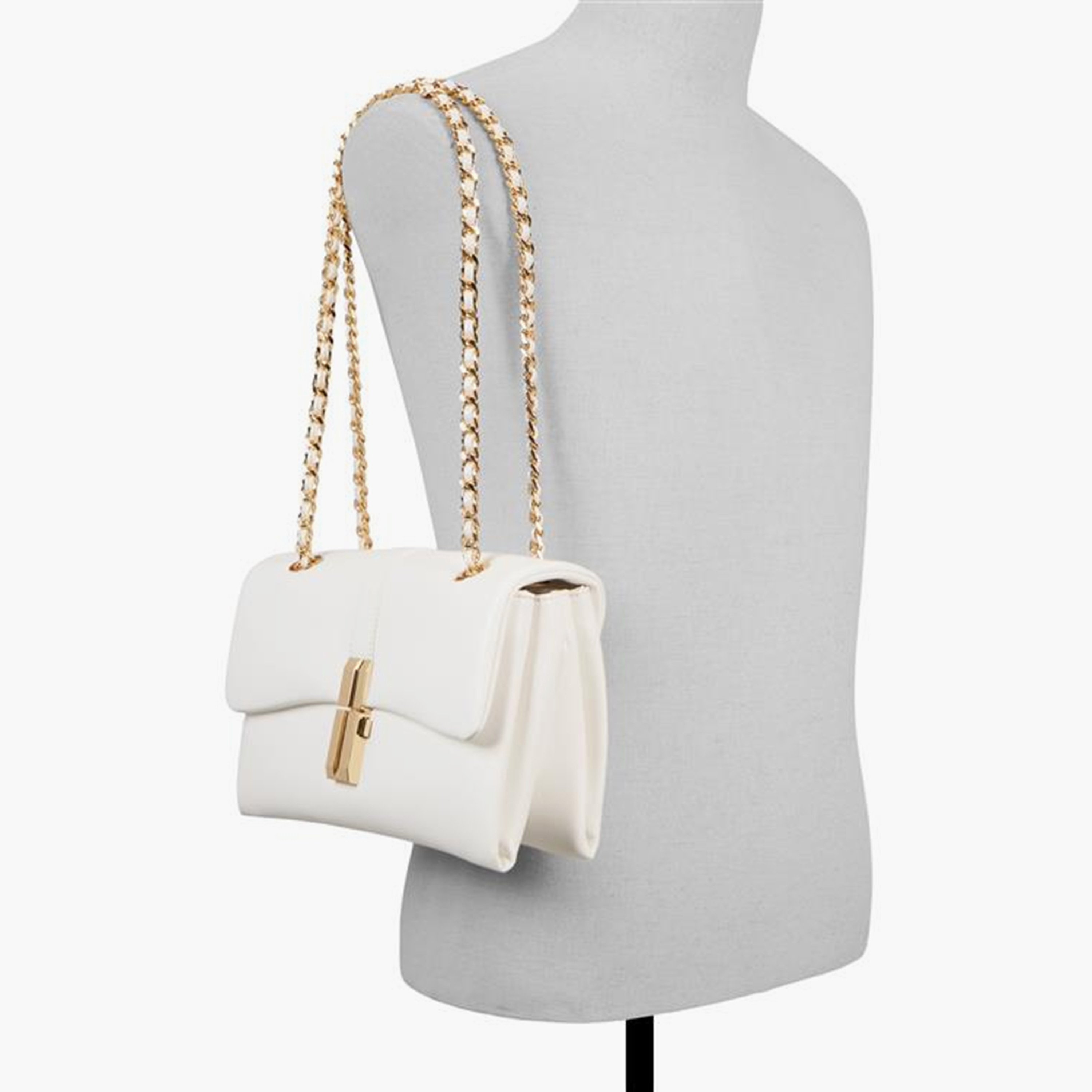 Aldo Alicie Plain Crossbody Bag with Flap Closure and Non Detachable Strap-women-bagsandwallets-handbags-image-8