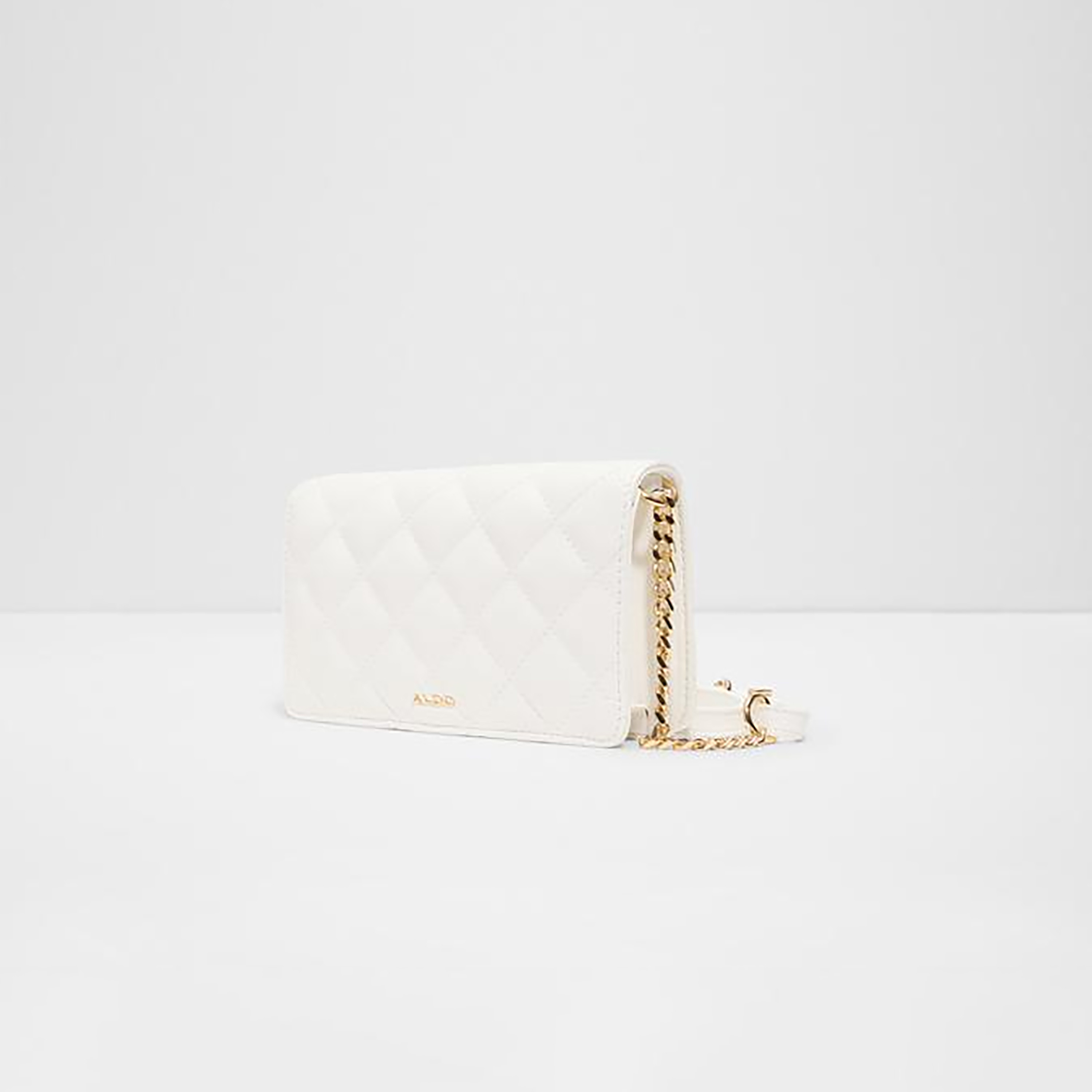 Aldo Kerira Quilted Mini Sling Bag with Twist Lock Closure and Chain Strap-women-bagsandwallets-handbags-image-2