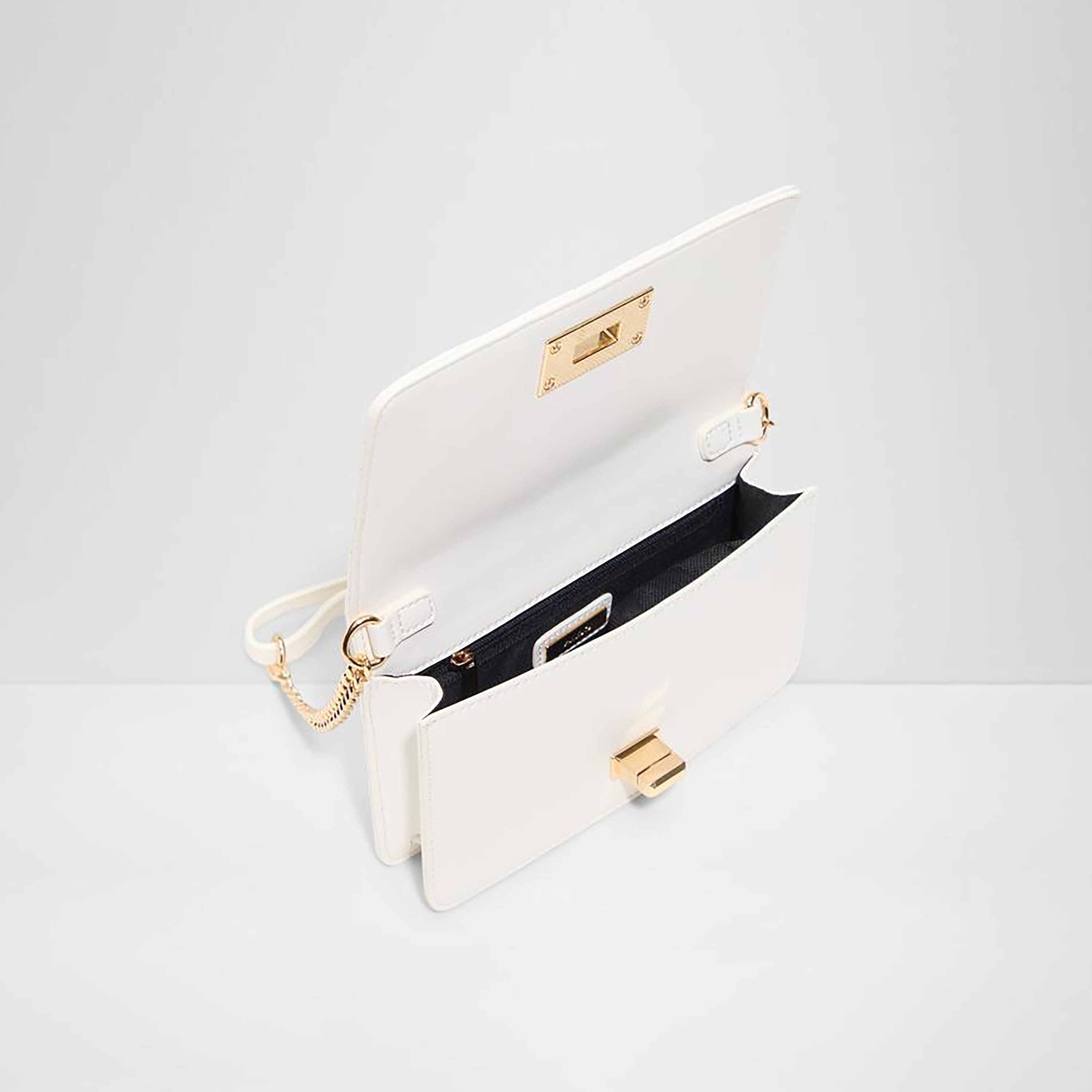 Aldo Kerira Quilted Mini Sling Bag with Twist Lock Closure and Chain Strap-women-bagsandwallets-handbags-image-3
