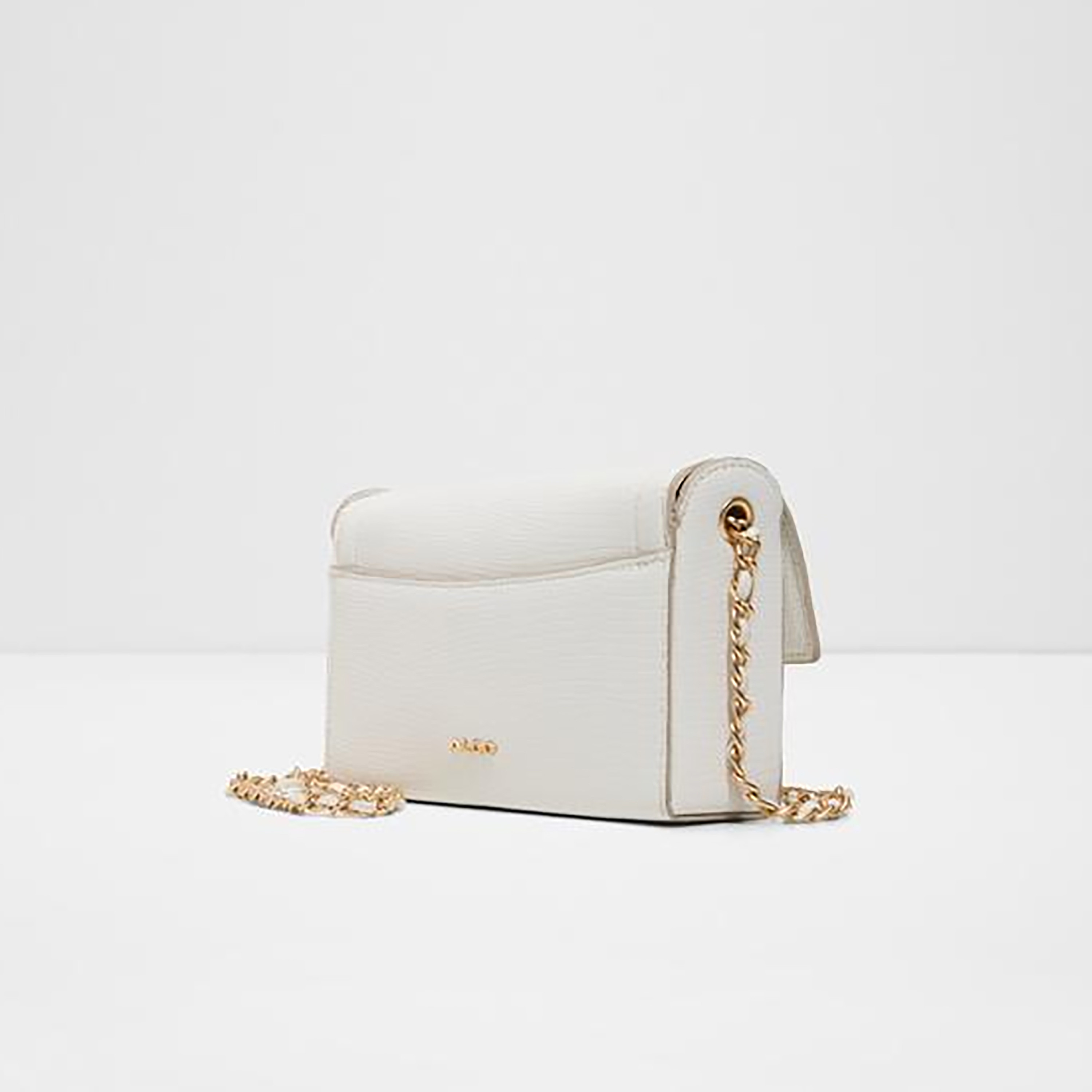 Aldo Leiliani Textured Sling Bag with Flap Closure and Chain Strap-women-bagsandwallets-handbags-image-2