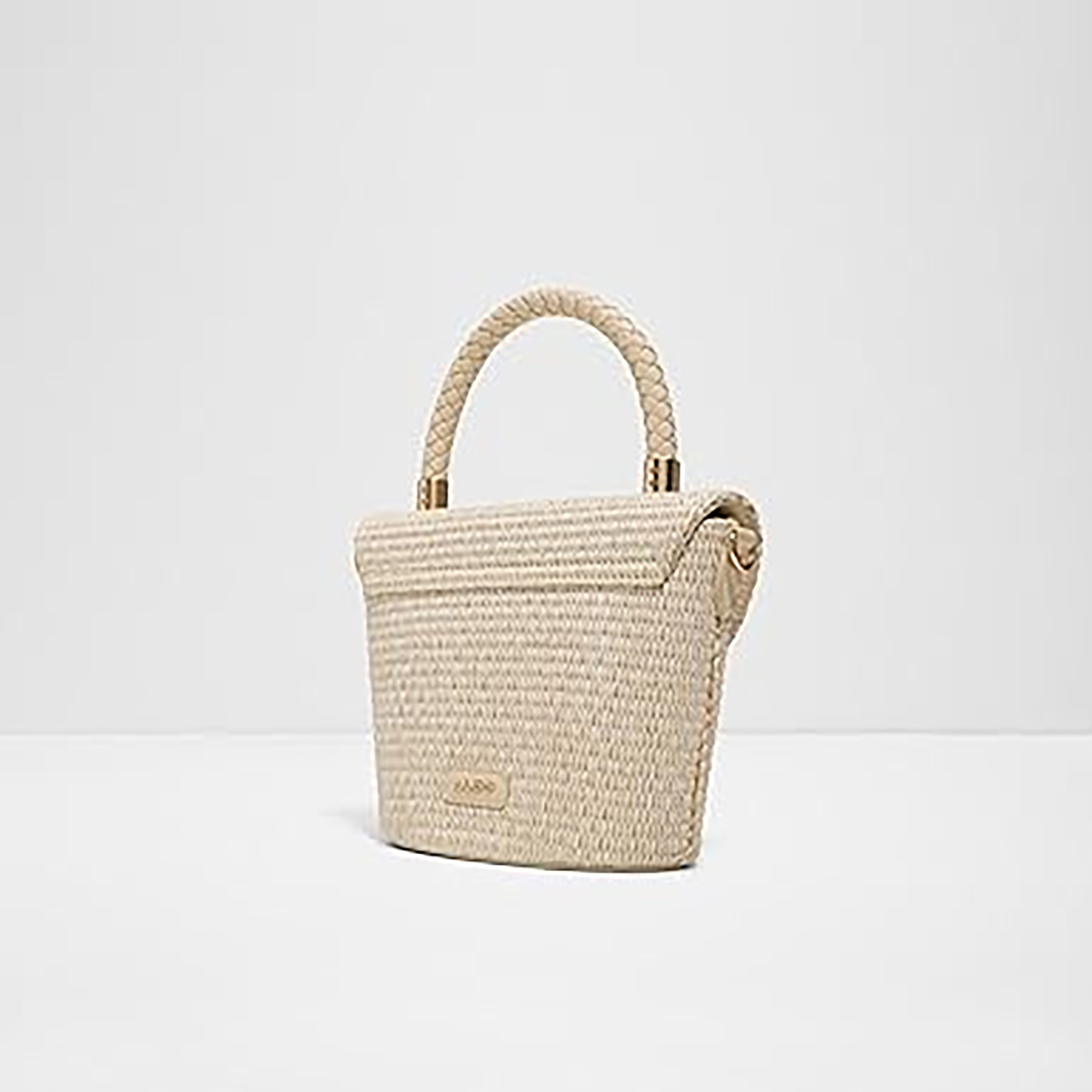Aldo Soletta Textured Top Handle Crossbody Bag with Magnetic Closure and Adjustable Strap-women-bagsandwallets-handbags-image-2
