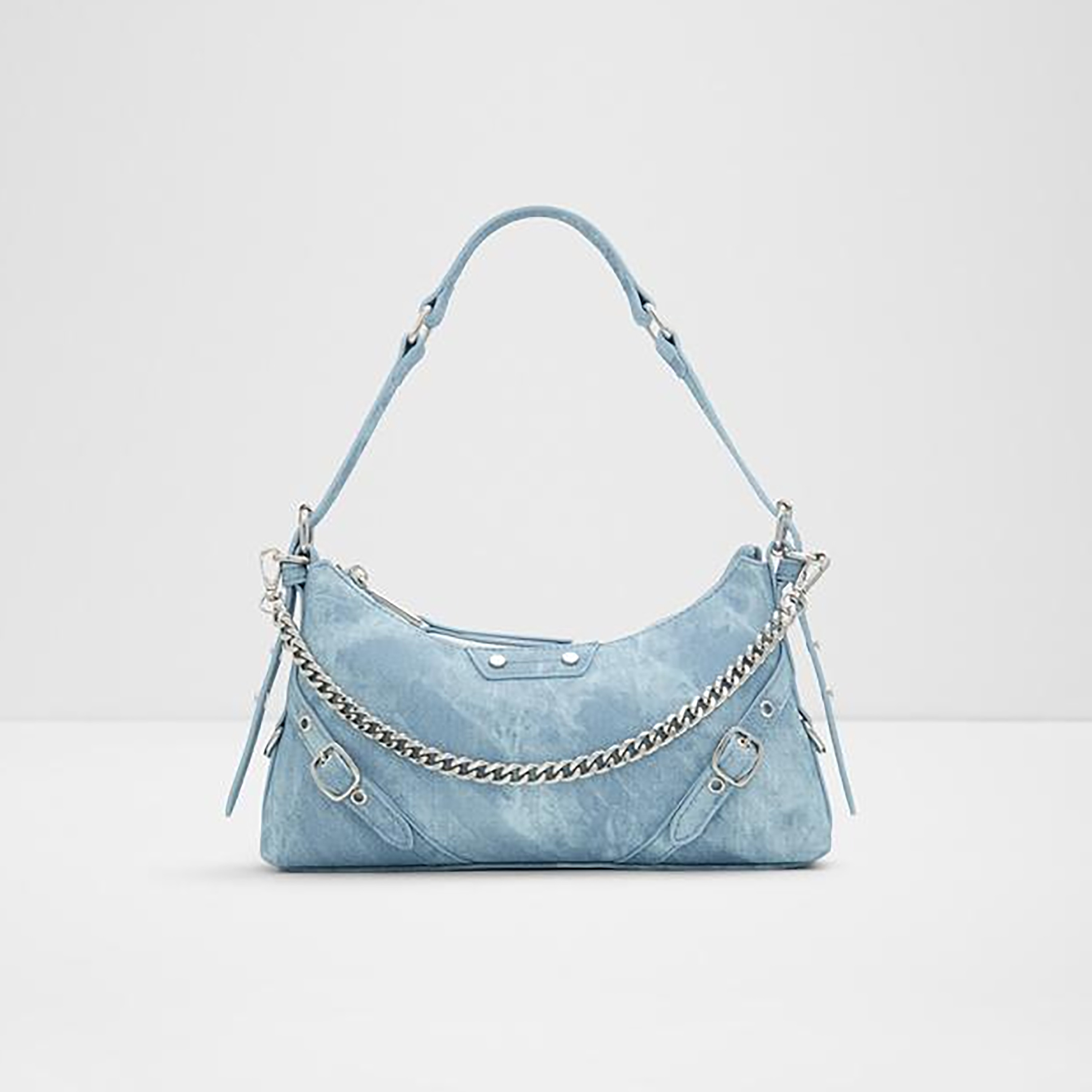 Aldo Faralaeliax Textured Single Handle Shoulder Bag with Zip Closure & Adjustable Strap-women-bagsandwallets-handbags-image-1