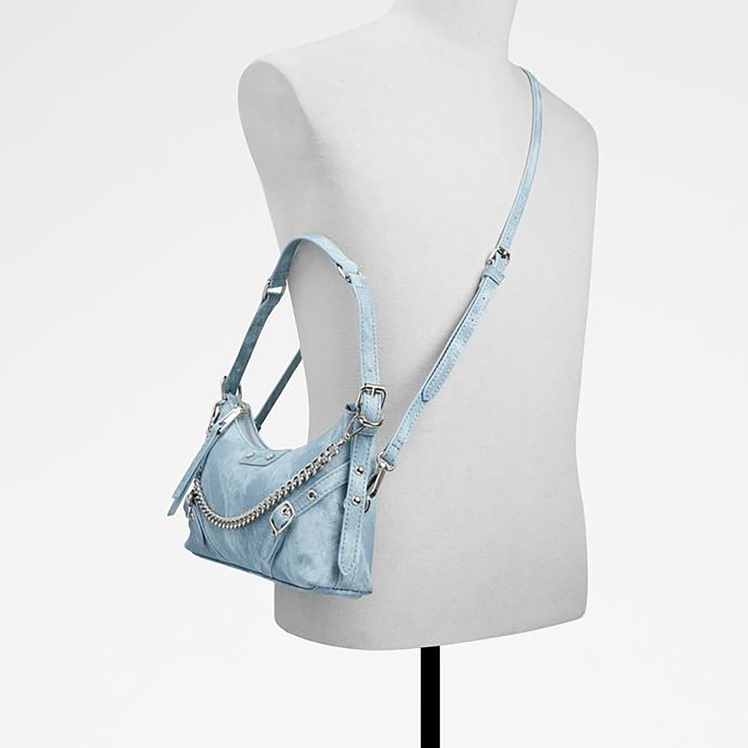 Aldo Faralaeliax Textured Single Handle Shoulder Bag with Zip Closure & Adjustable Strap-women-bagsandwallets-handbags-image-4