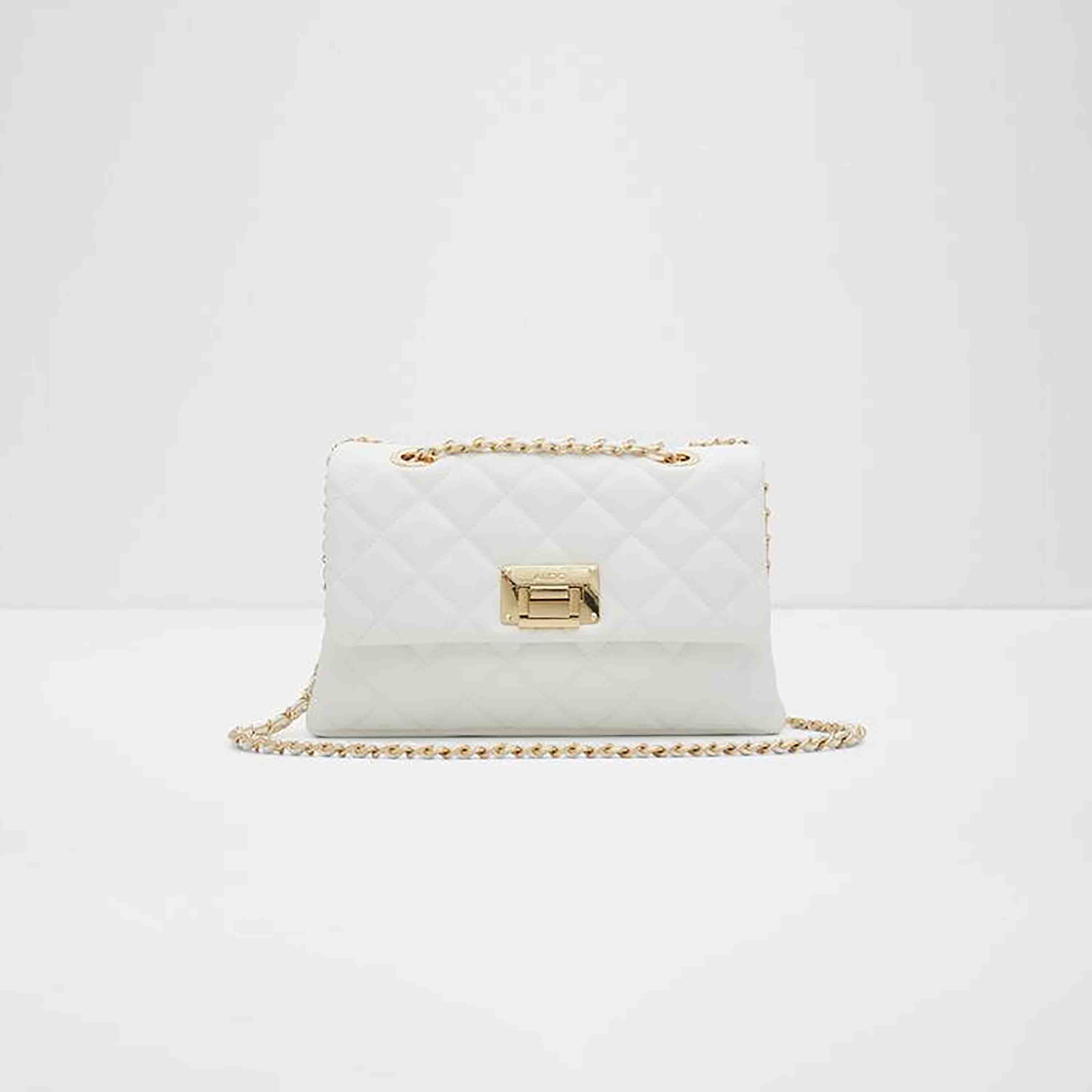 حقيبة كروسبودي مبطنة من ألدو كونتيدينون مزودة بقفل دوار وحزام سلسلة-women-bagsandwallets-handbags-image-1