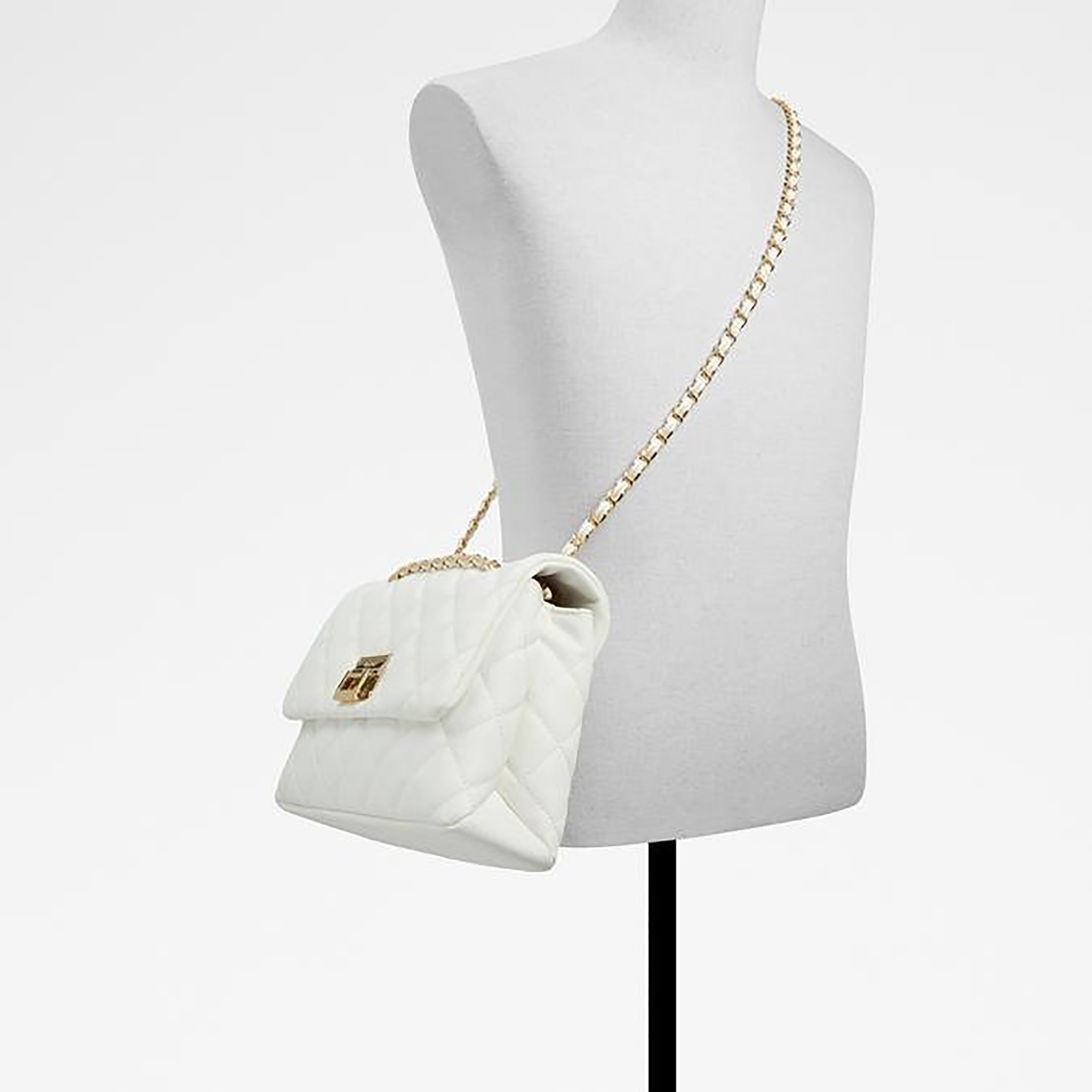 حقيبة كروسبودي مبطنة من ألدو كونتيدينون مزودة بقفل دوار وحزام سلسلة-women-bagsandwallets-handbags-image-4