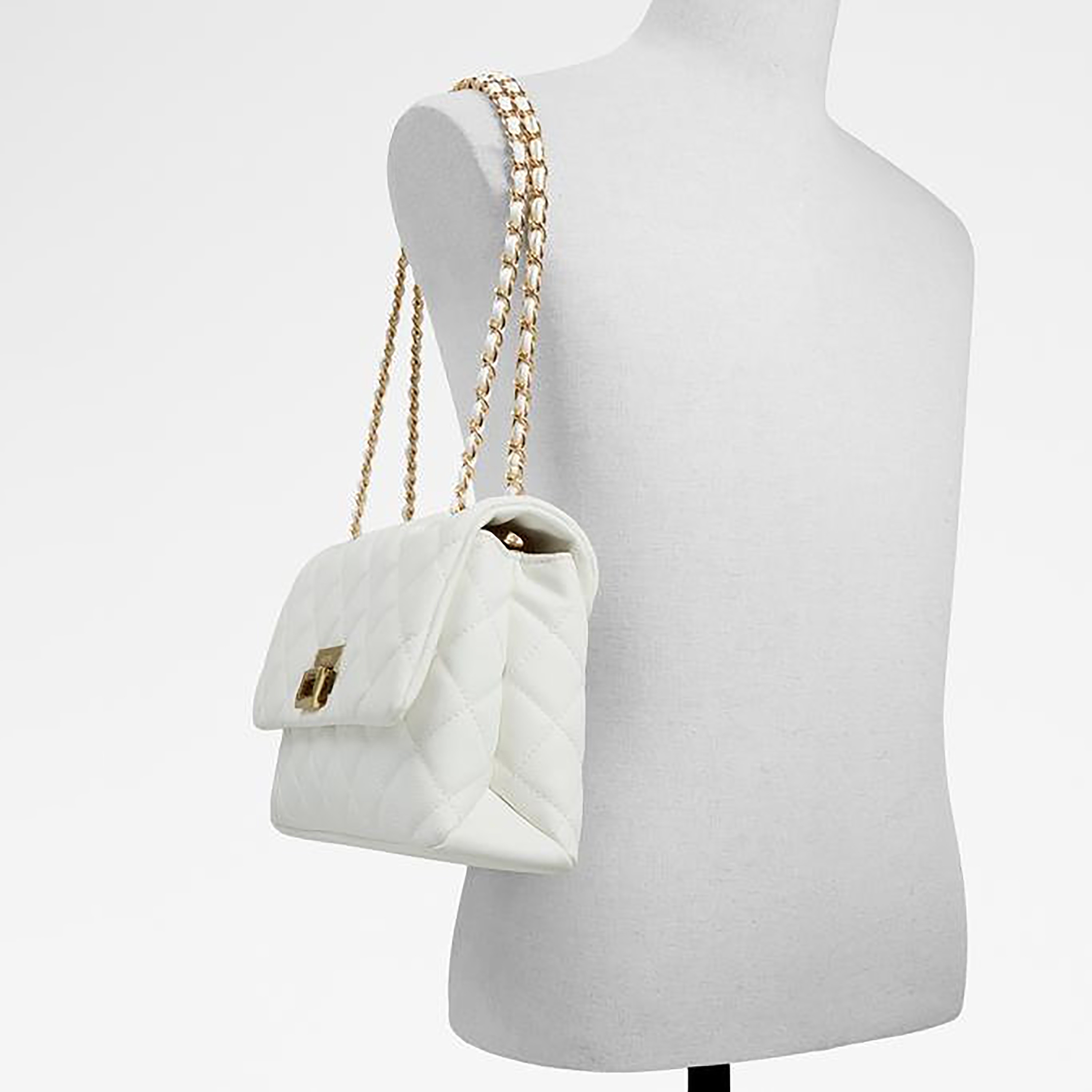 حقيبة كروسبودي مبطنة من ألدو كونتيدينون مزودة بقفل دوار وحزام سلسلة-women-bagsandwallets-handbags-image-5