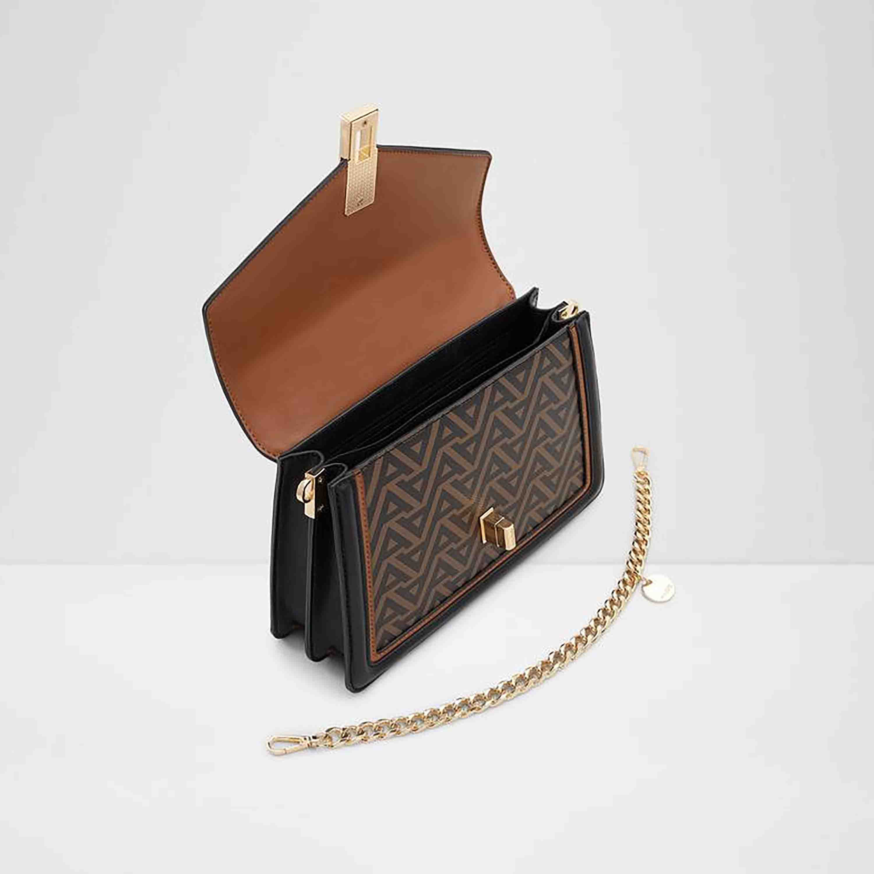 حقيبة كتف من ألدو أمدونا بنقشة المونوغرام مع قفل دوار وحزام قابل للفصل-women-bagsandwallets-handbags-image-8