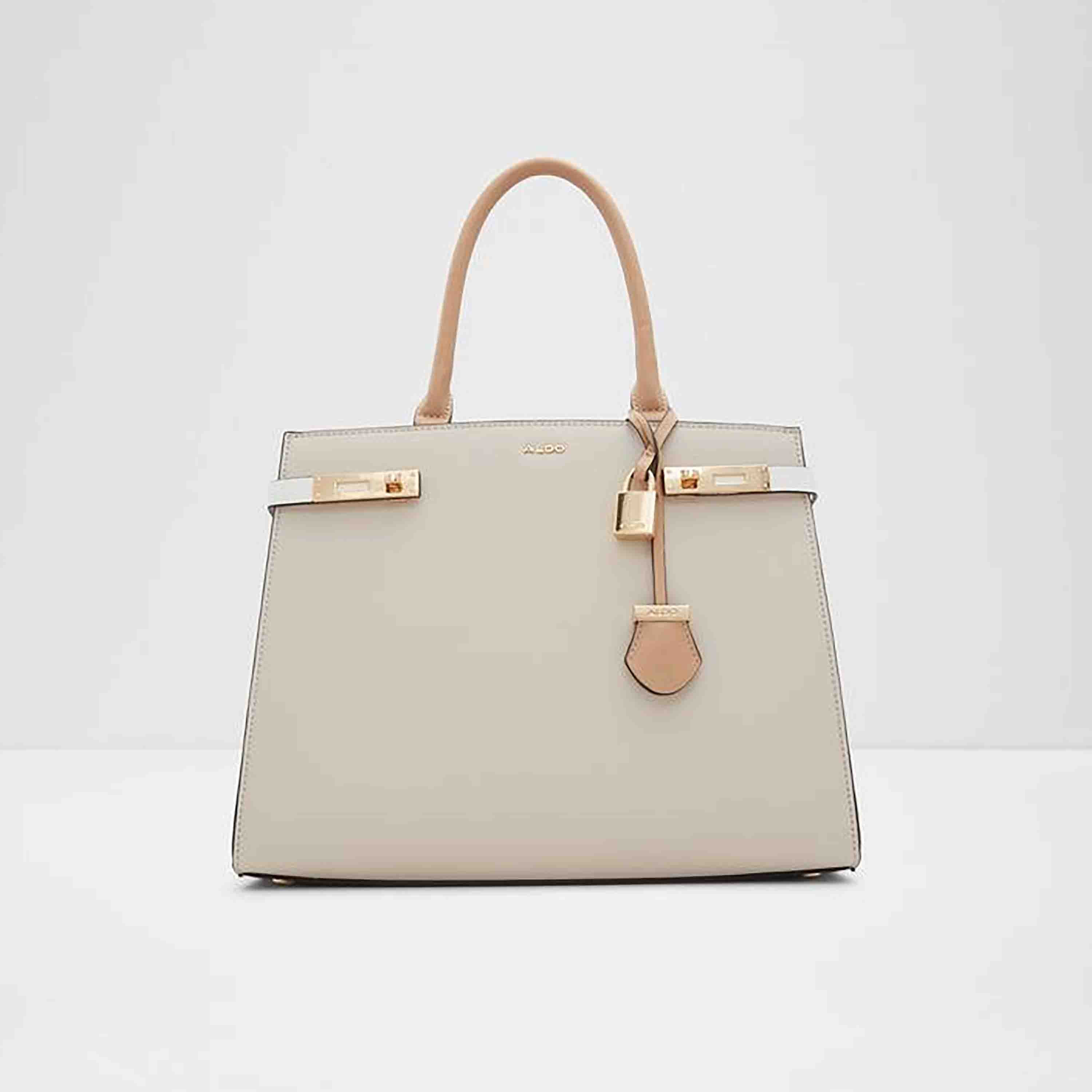 حقيبة تسوق من ألدو مانيلا سادة بمقبضين وسحاب إغلاق وحزام قابل للتعديل-women-bagsandwallets-handbags-image-1