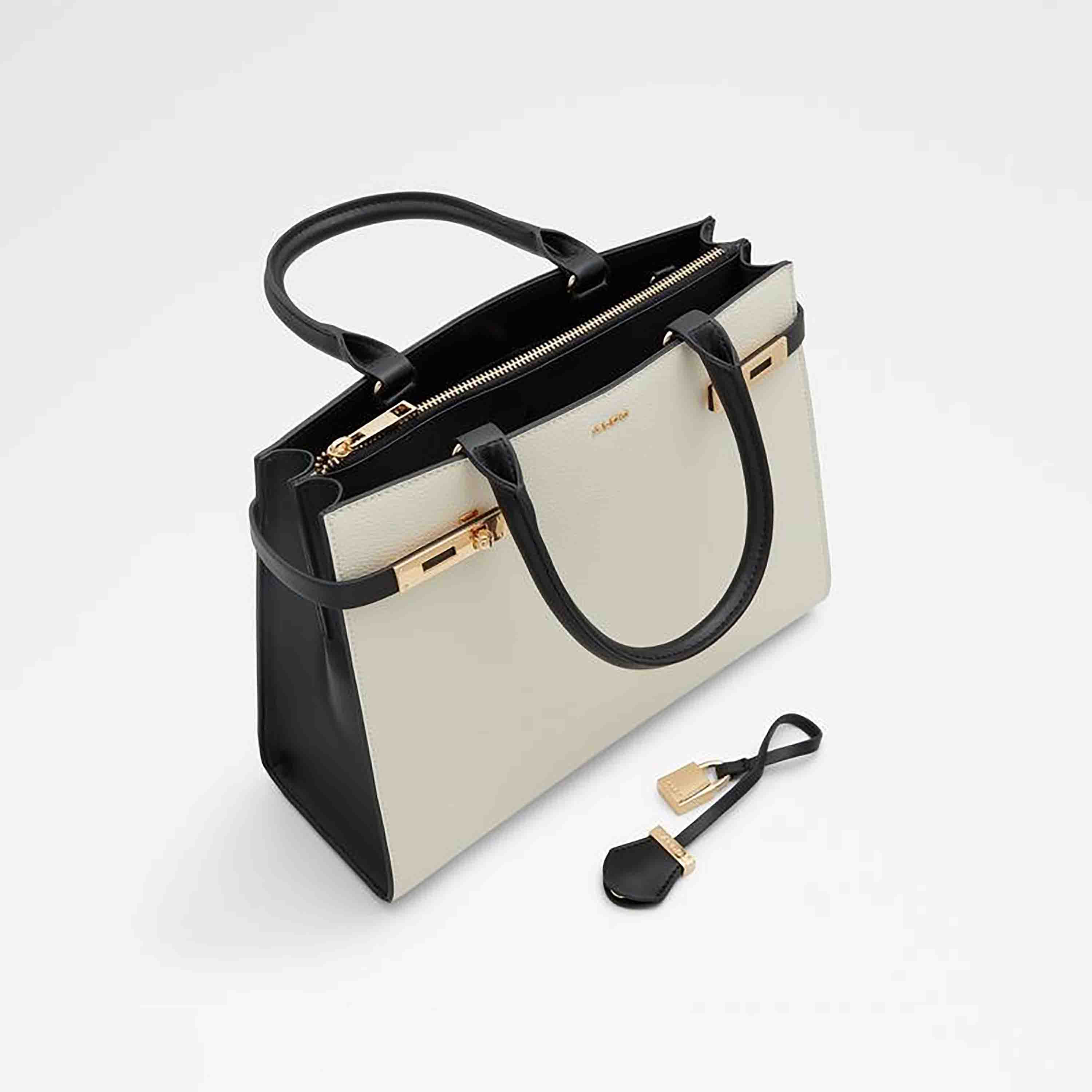 حقيبة تسوق من ألدو مانيلا سادة بمقبضين وسحاب إغلاق وحزام قابل للتعديل-women-bagsandwallets-handbags-image-11