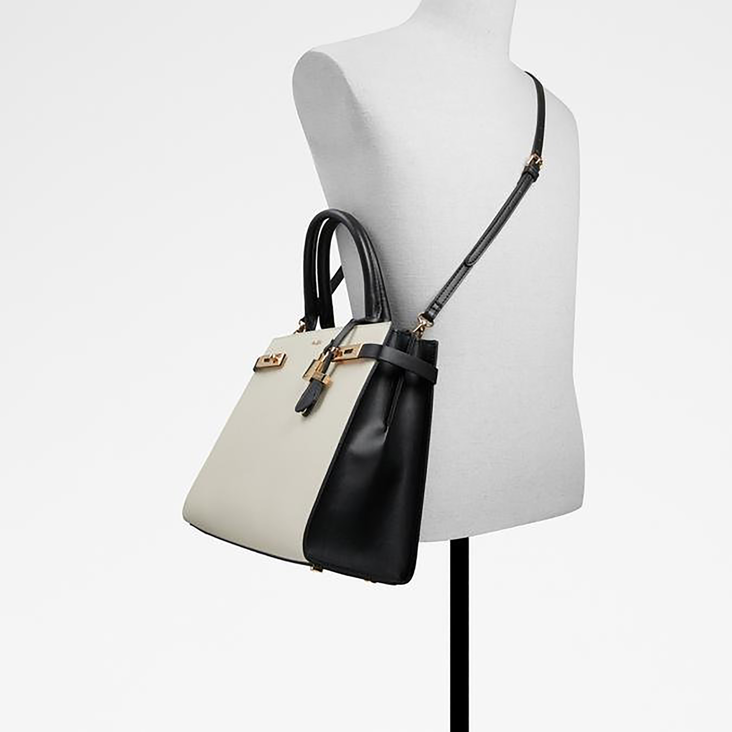 حقيبة تسوق من ألدو مانيلا سادة بمقبضين وسحاب إغلاق وحزام قابل للتعديل-women-bagsandwallets-handbags-image-12