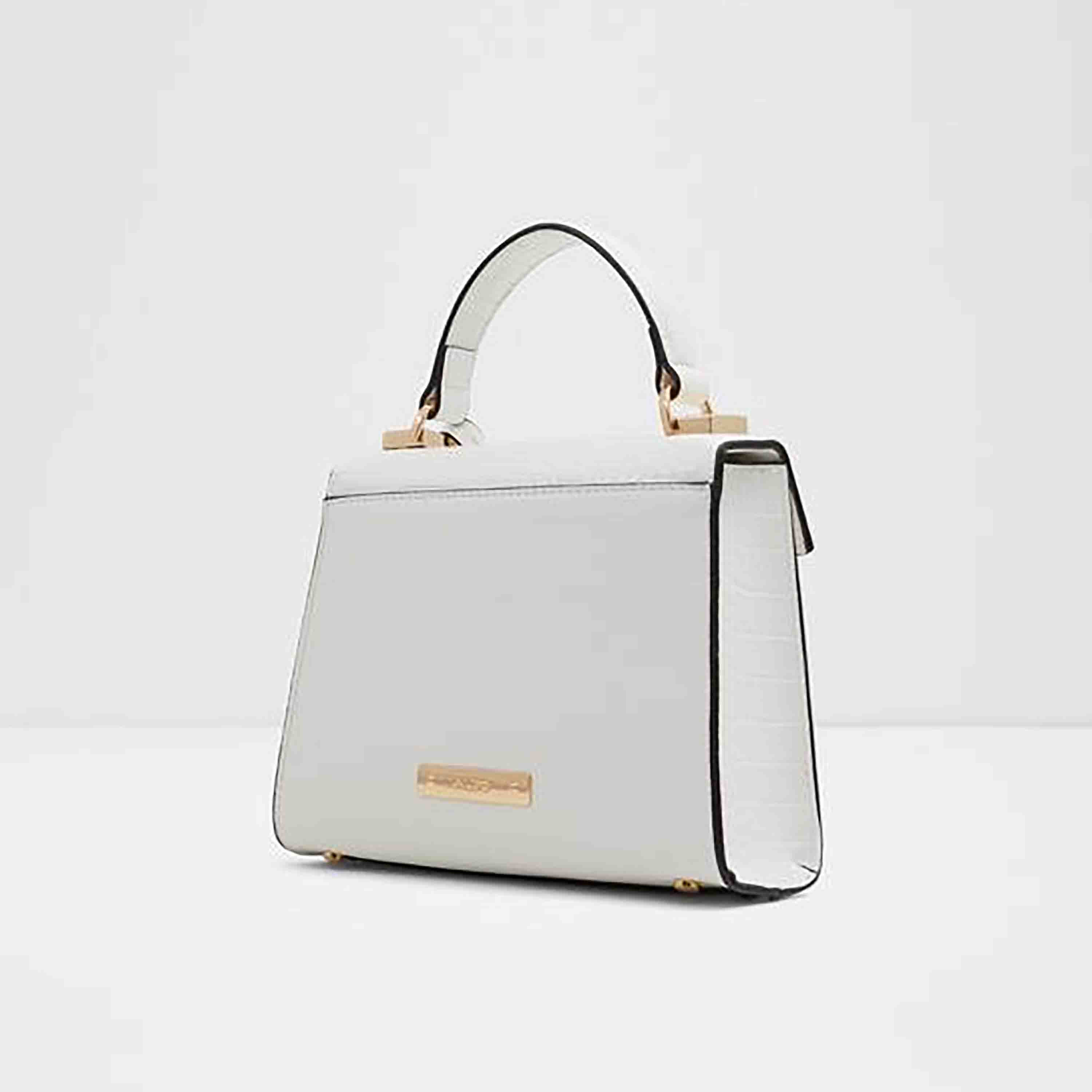 Aldo Javanany Embellishment Top Handle Satchel Bag with Twist Lock Closure & Chain Strap-women-bagsandwallets-handbags-image-2