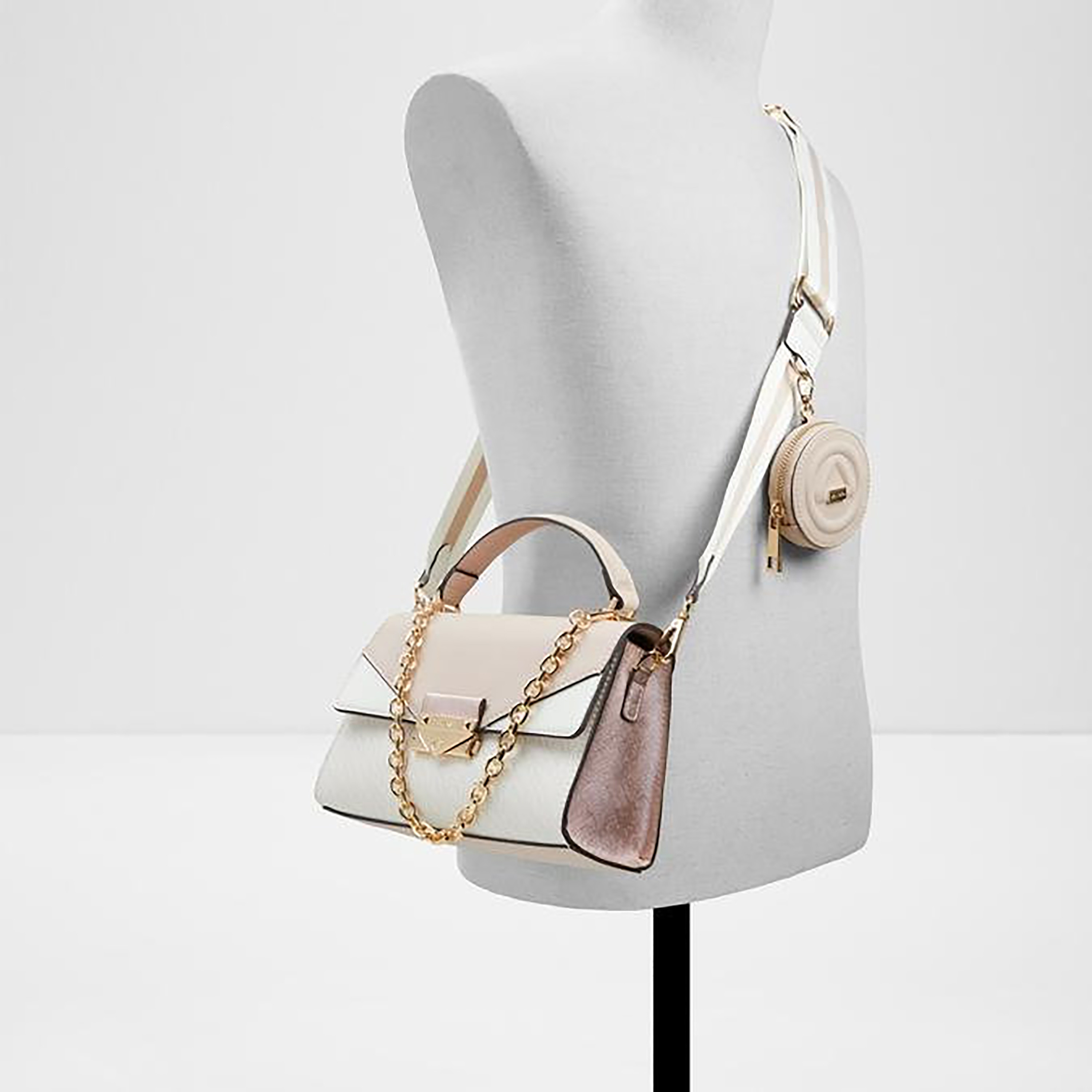 حقيبة ألدو يورا ذات المقبض العلوي والجيب الأمامي بتصميم كتل الألوان مع غطاء وحزام-women-bagsandwallets-handbags-image-4