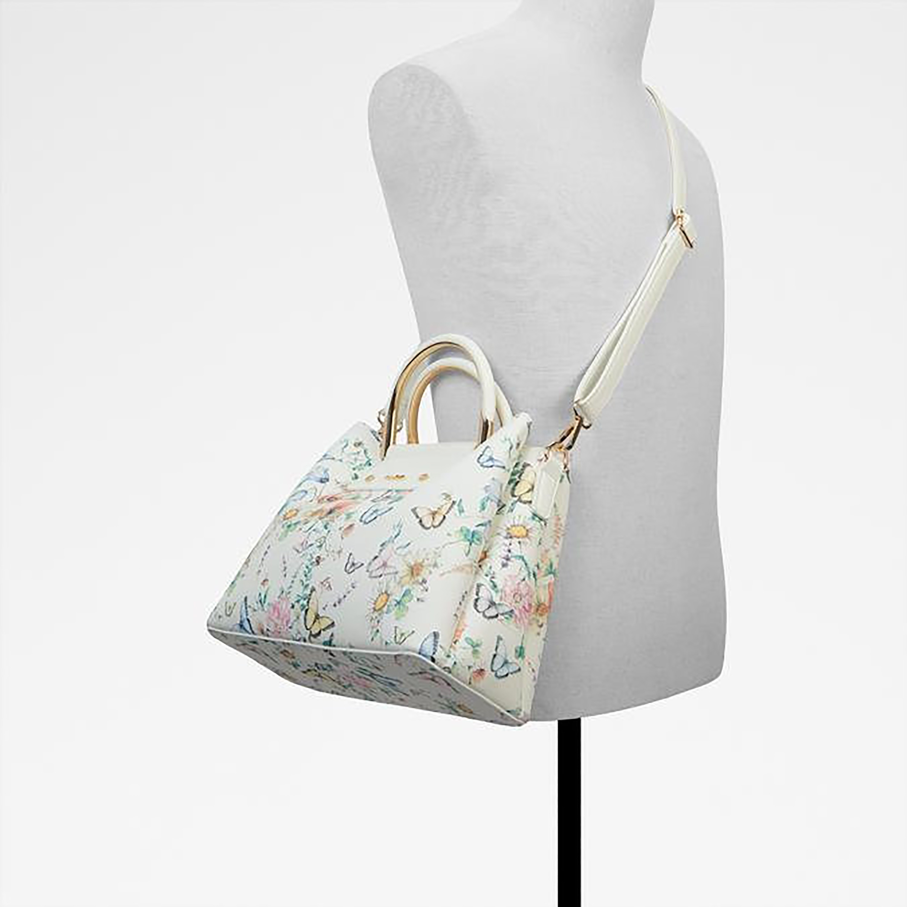 حقيبة ألدو سلونا ذات المقبضين بنقشة الزهور مع إغلاق مغناطيسي وحزام-women-bagsandwallets-handbags-image-5