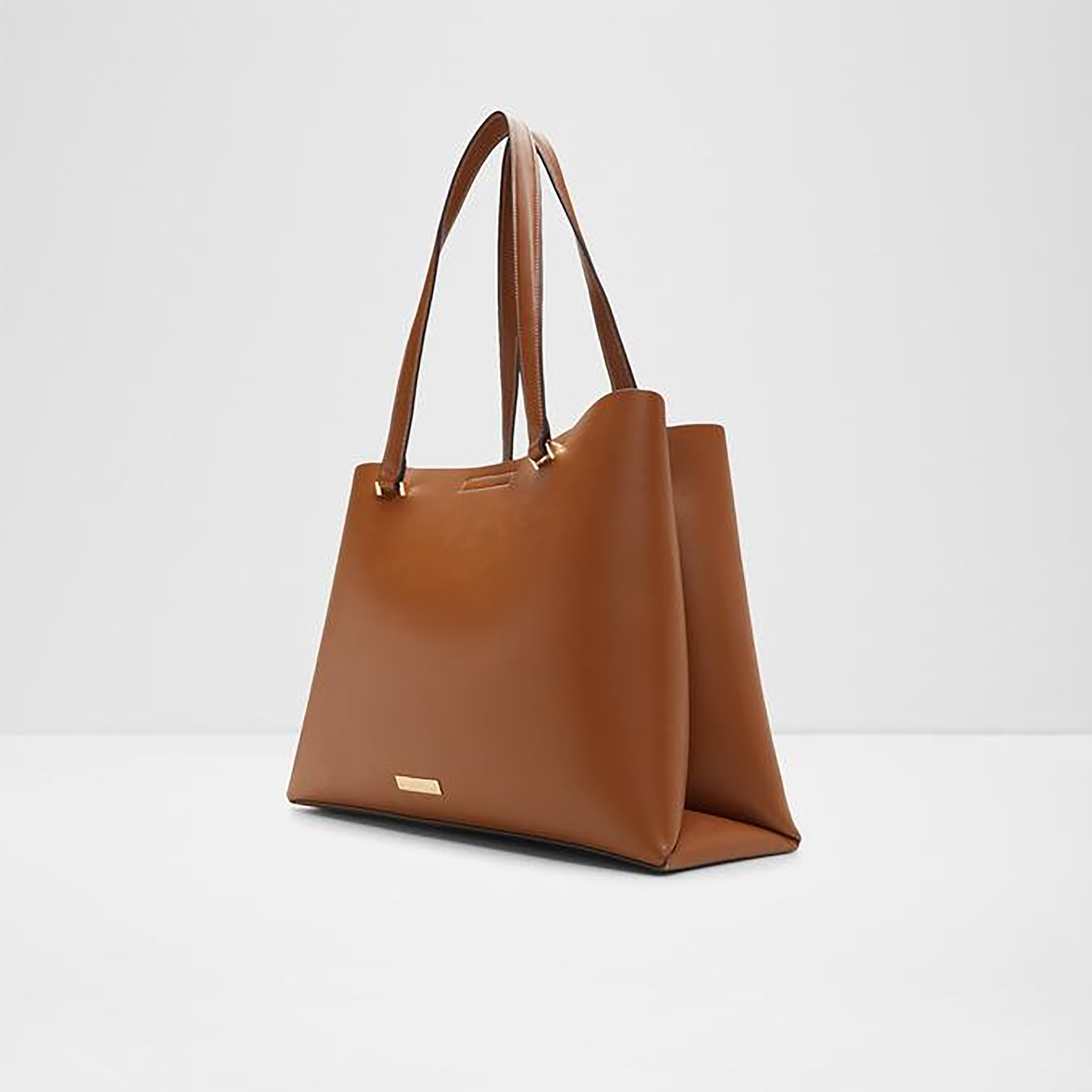 Aldo Korer Plain Double Handle Tote Bag with Magnetic Closure-women-bagsandwallets-handbags-image-2