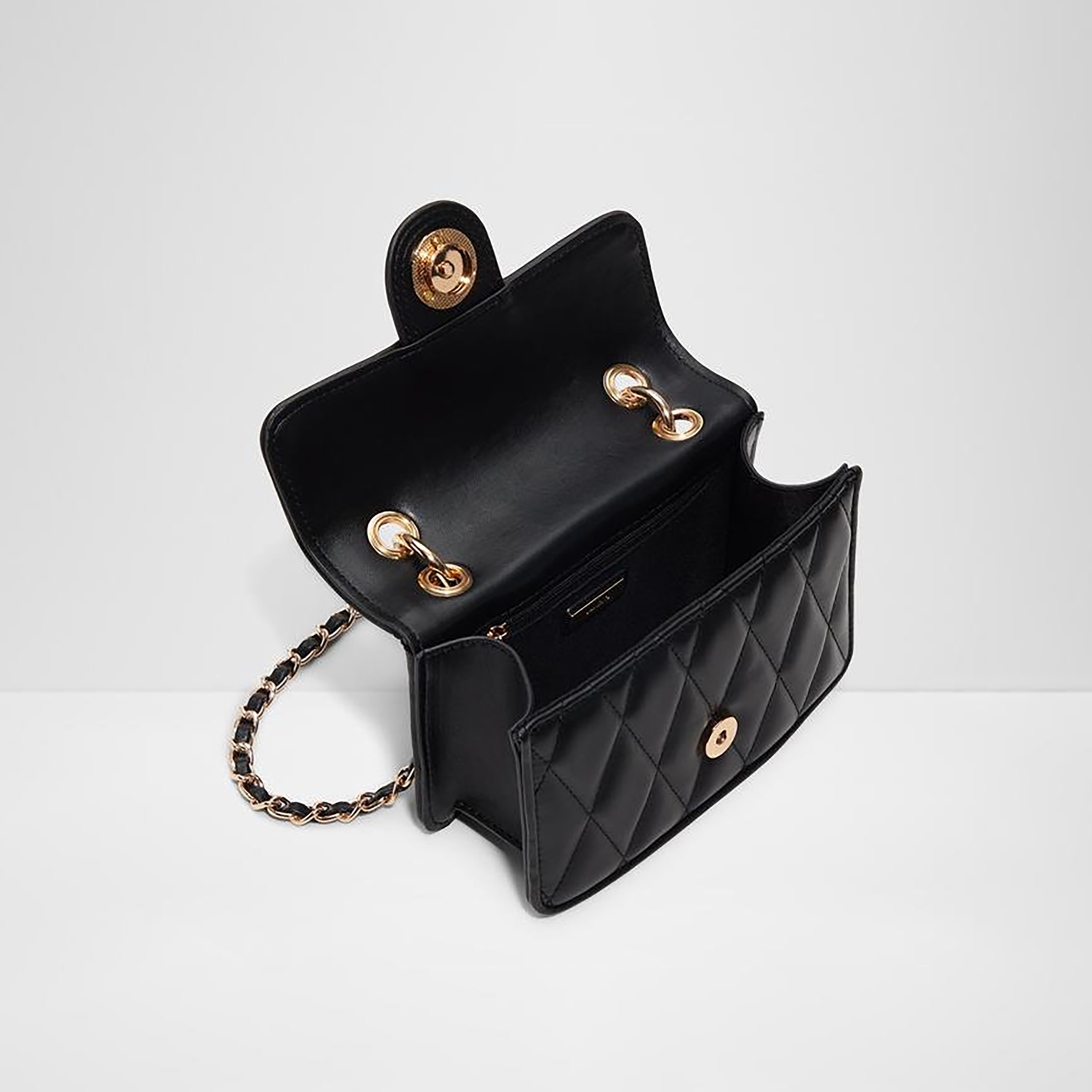 حقيبة كروسبودي مبطنة من ألدو لوبيلا بمقبض علوي وإغلاق مغناطيسي وحزام سلسلة-women-bagsandwallets-handbags-image-3