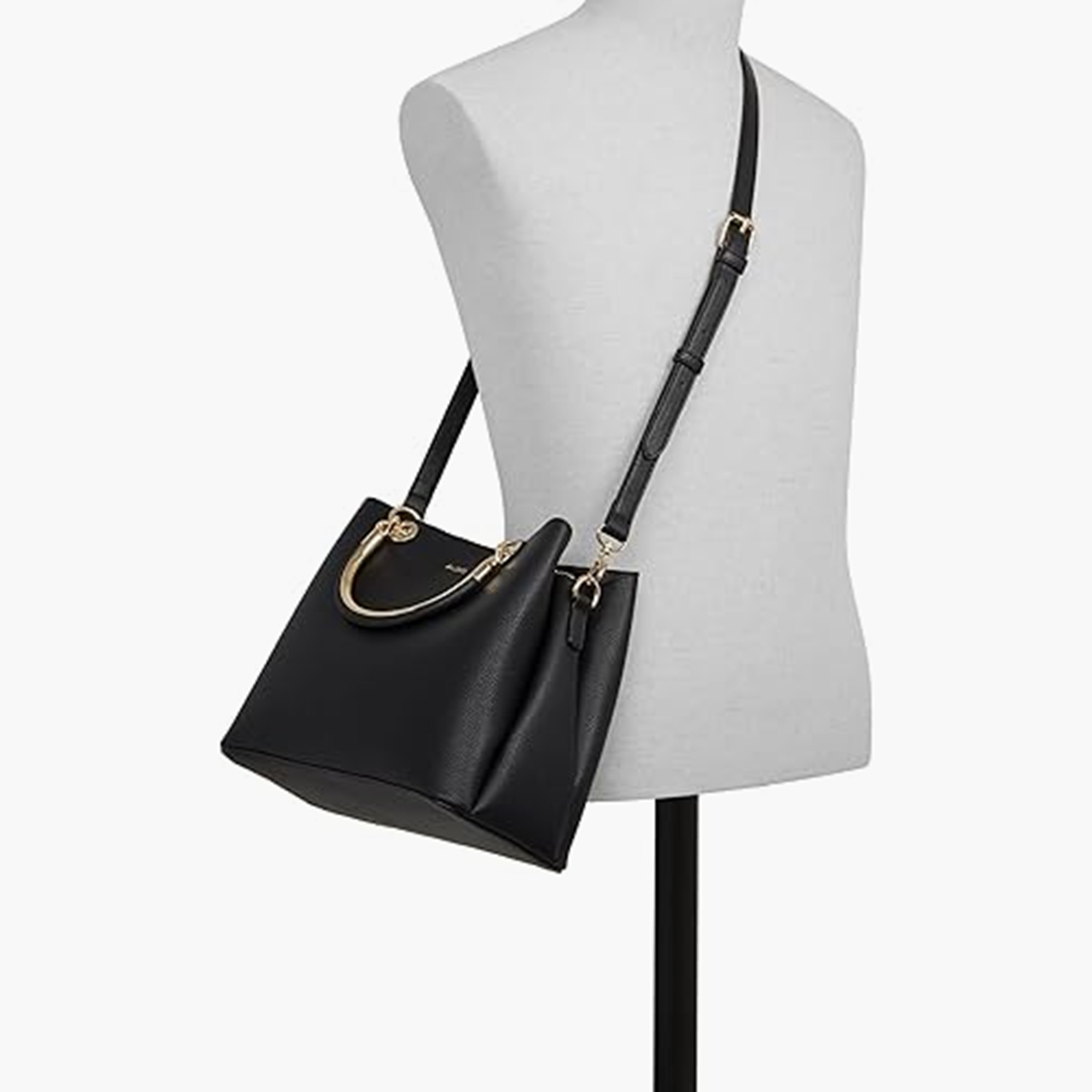 Aldo Surgoine Plain Double Handle Satchel Bag with Magnetic Closure and Adjustable Strap-women-bagsandwallets-handbags-image-6