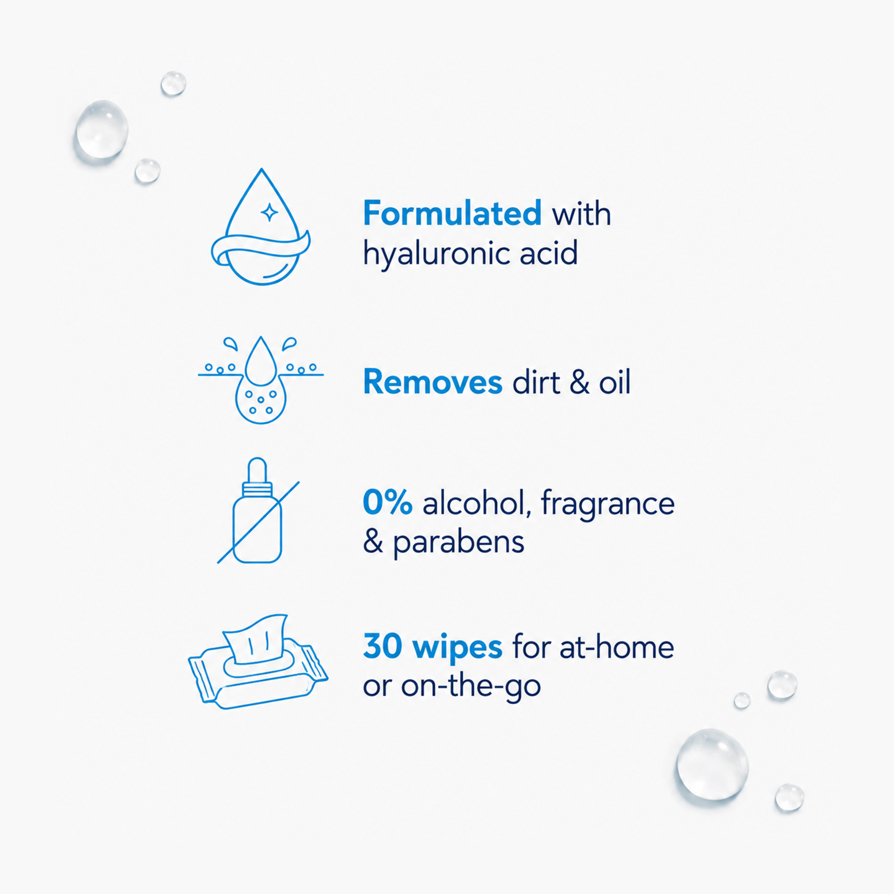 Beautysta Hyaluronic Acid Face Wipes 30Pcs-beautyandpersonalcare-skin-moisturisers-facemoisturisers-image-2