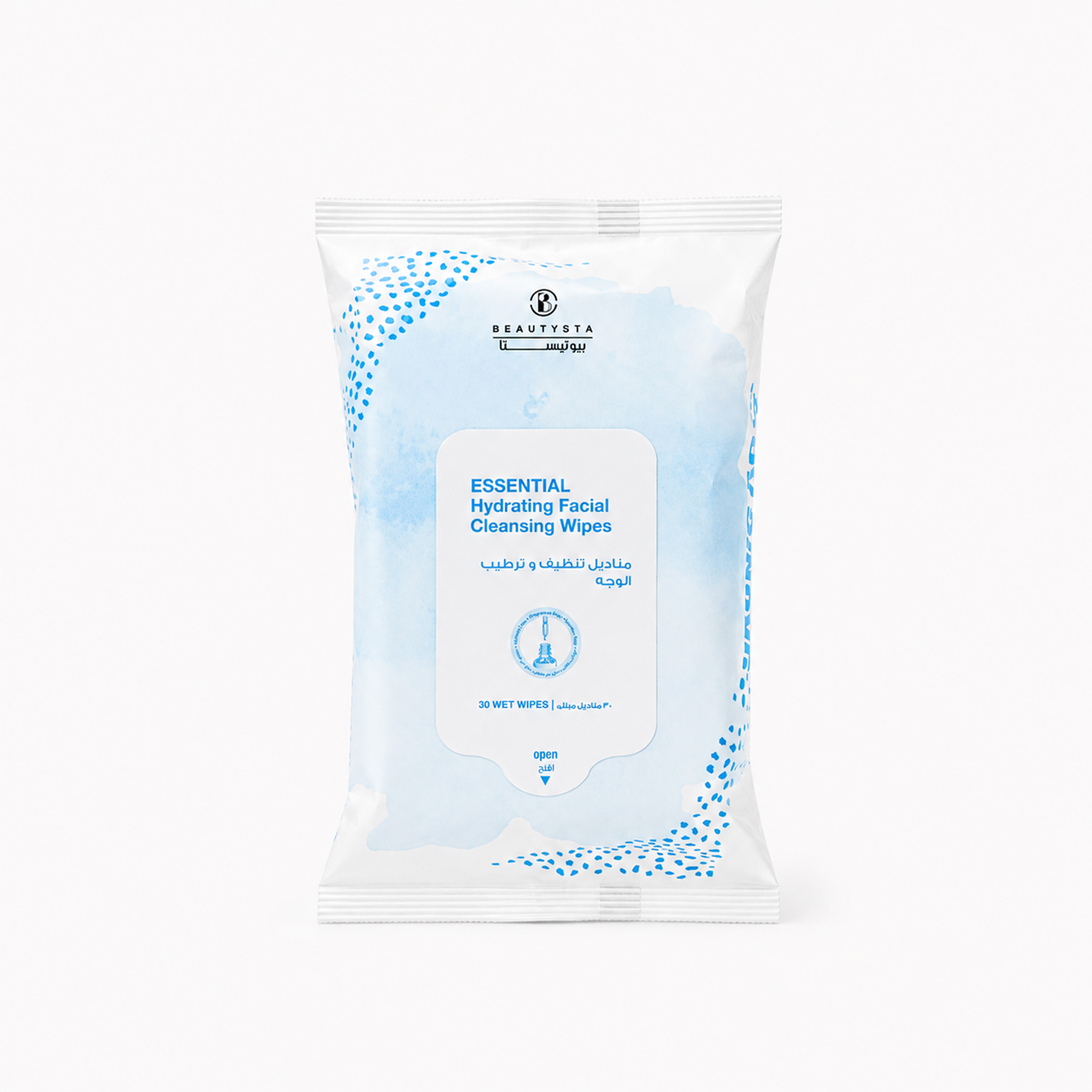 Beautysta Hyaluronic Acid Face Wipes 30Pcs-beautyandpersonalcare-skin-moisturisers-facemoisturisers-image-3